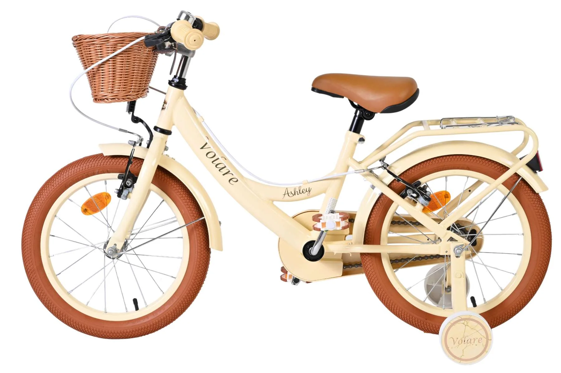 Volare Ashley Kinderfiets - Meisjes - 16 inch - Creme - Twee Handremmen - Image 7