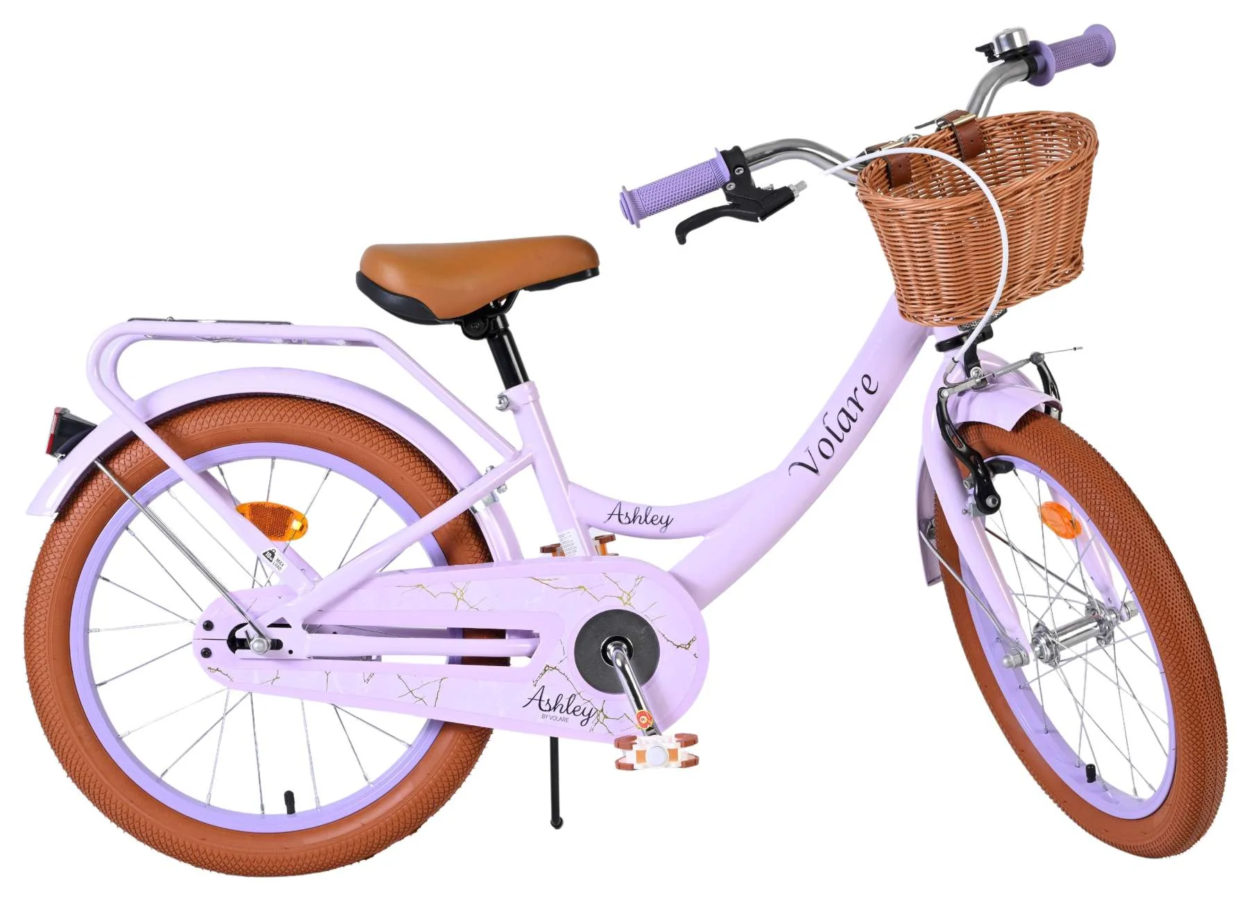 Volare Ashley Kinderfiets - Meisjes - 18 inch - Lila OUTLET - Image 10