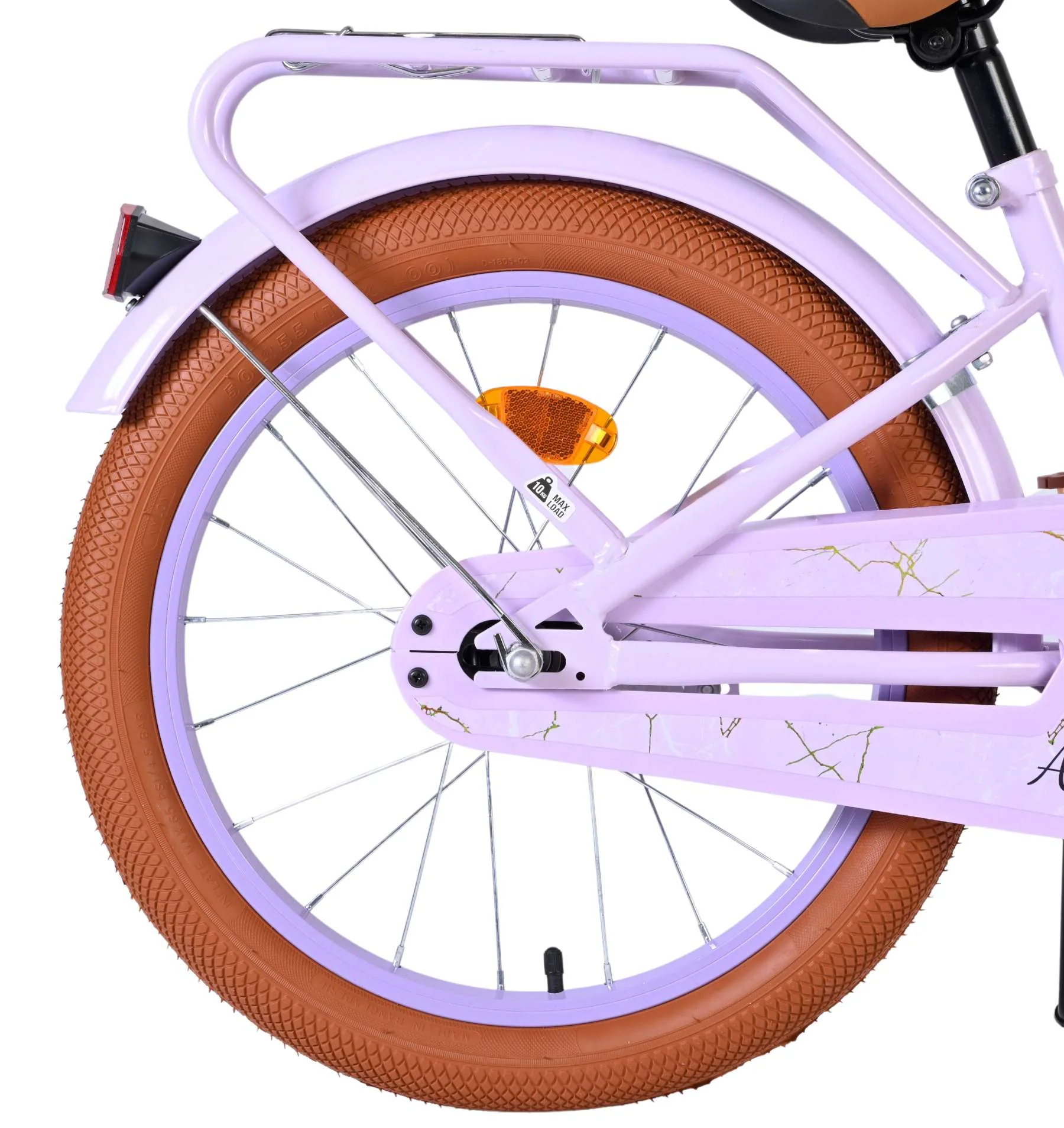 Volare Ashley Kinderfiets - Meisjes - 18 inch - Lila OUTLET - Image 2