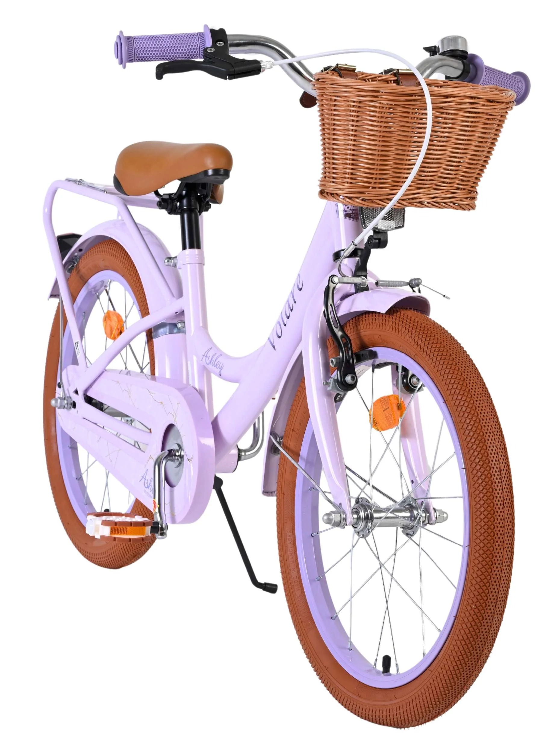 Volare Ashley Kinderfiets - Meisjes - 18 inch - Lila OUTLET - Image 5