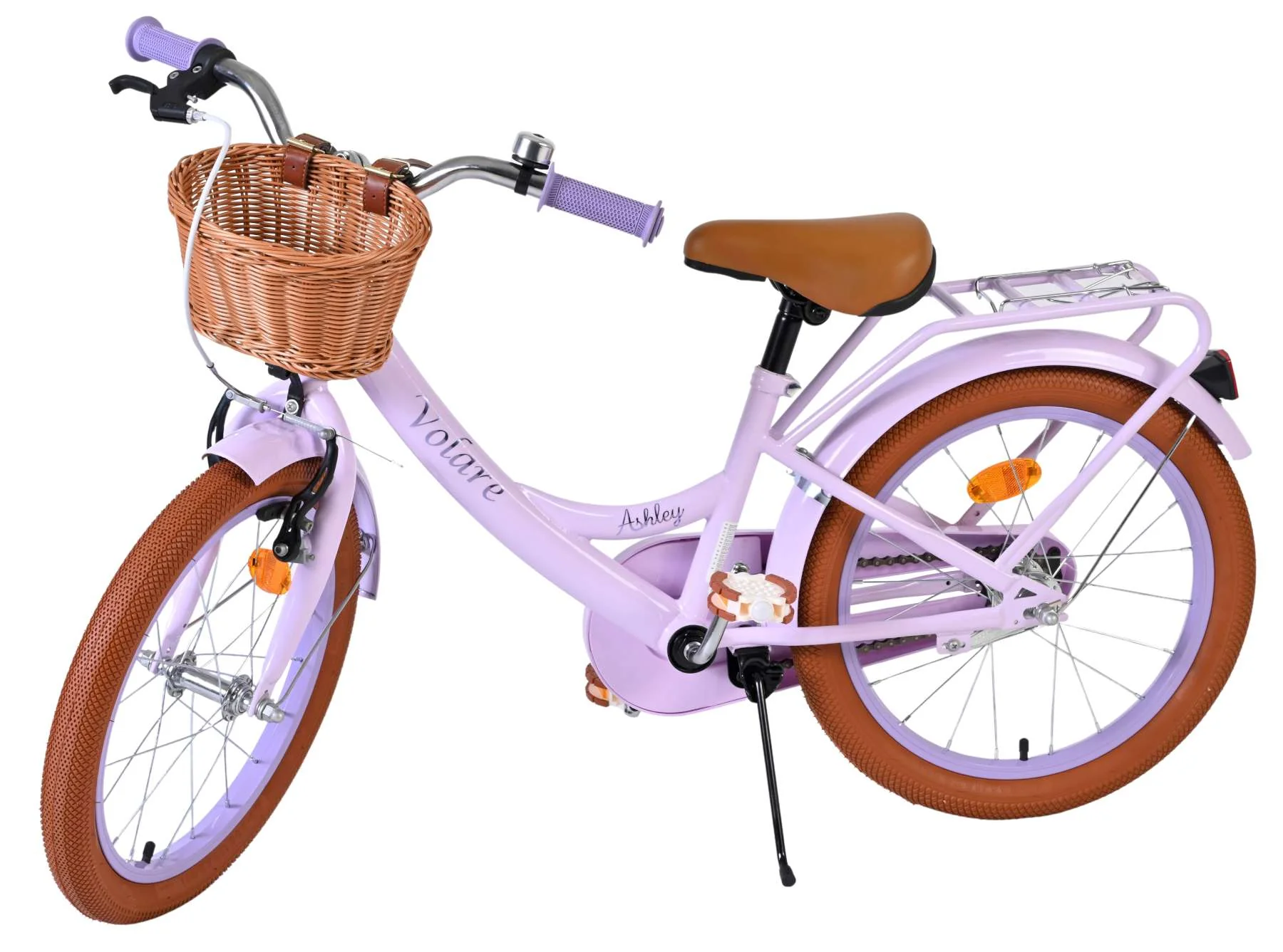 Volare Ashley Kinderfiets - Meisjes - 18 inch - Lila OUTLET - Image 8