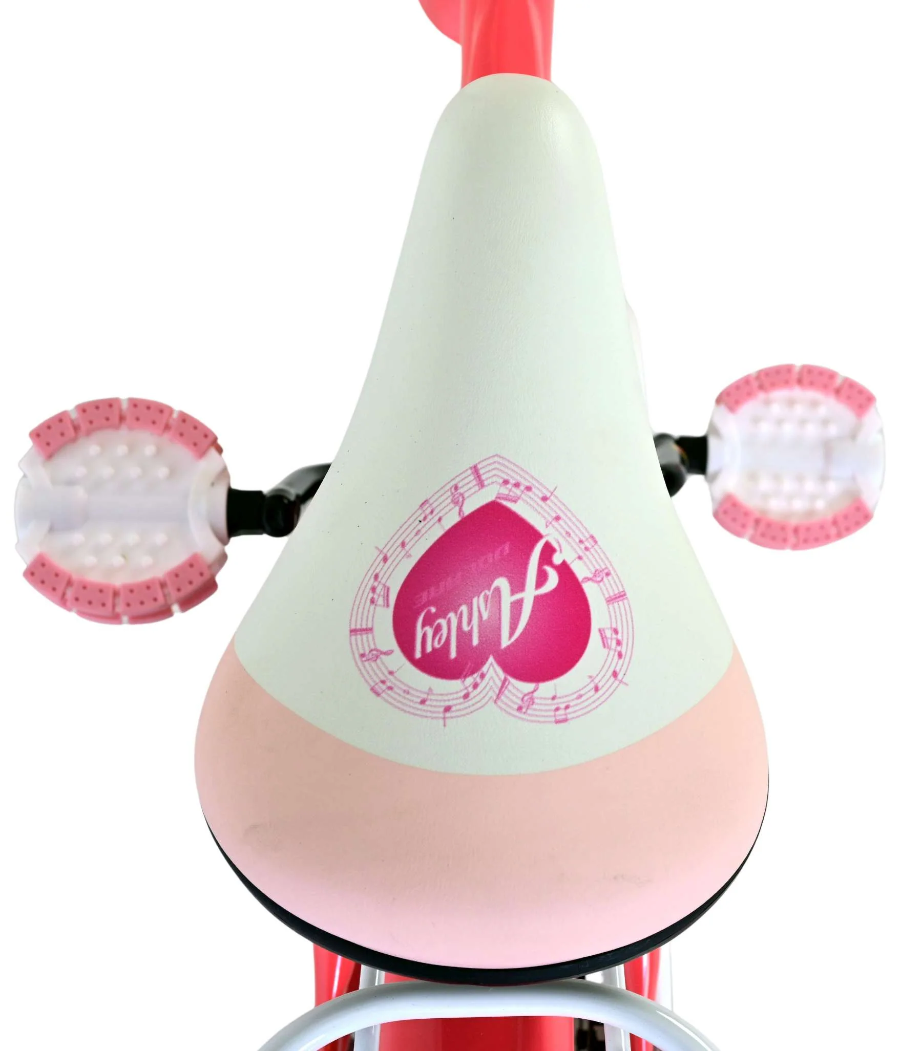 Volare Ashley Kinderfiets - Meisjes - 18 inch - Roze/Rood - Image 4
