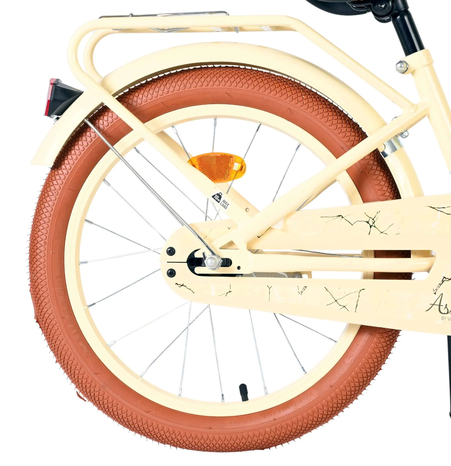 Volare Ashley Kinderfiets - Meisjes - 18 inch - Creme - Image 2