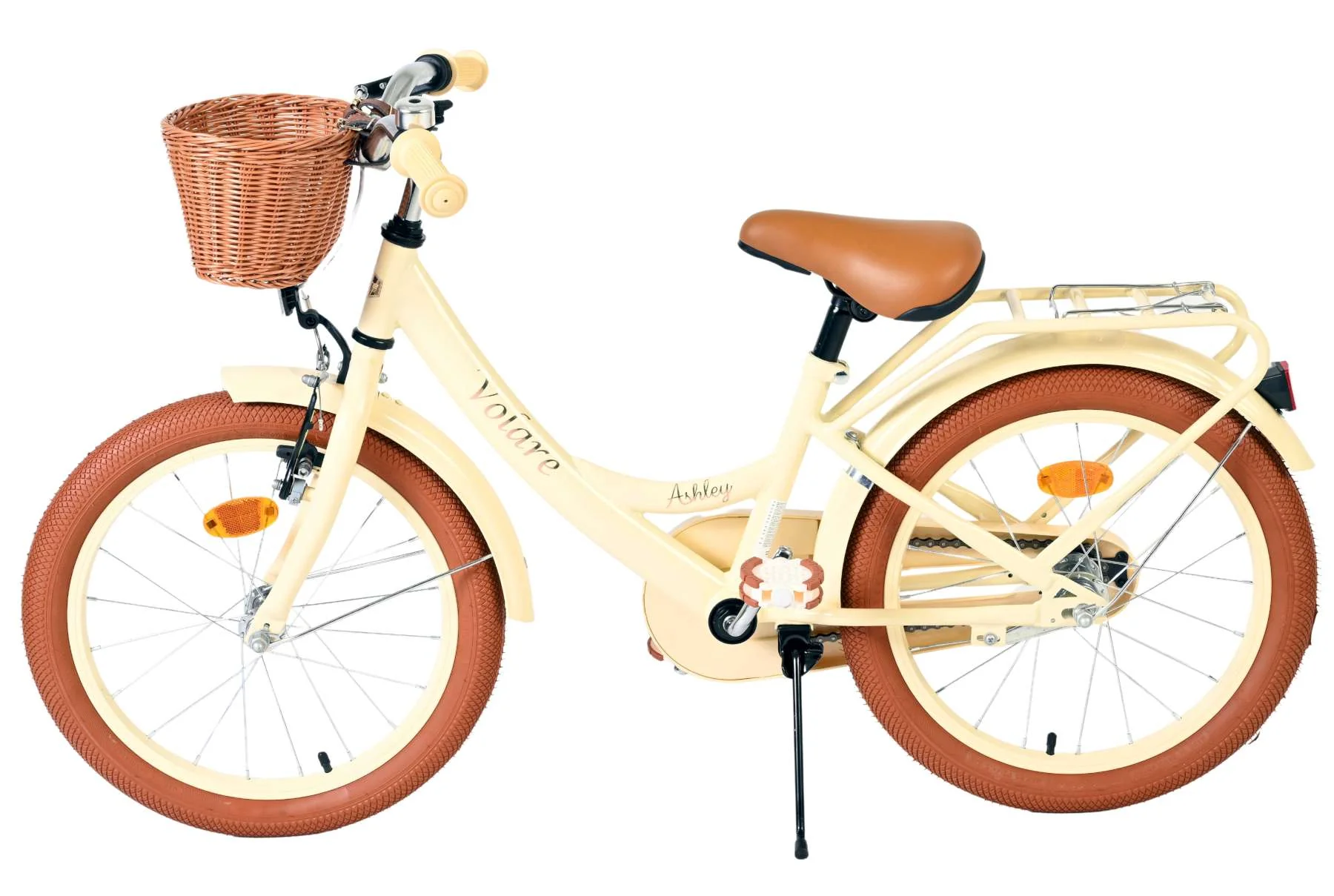 Volare Ashley Kinderfiets - Meisjes - 18 inch - Creme - Image 7