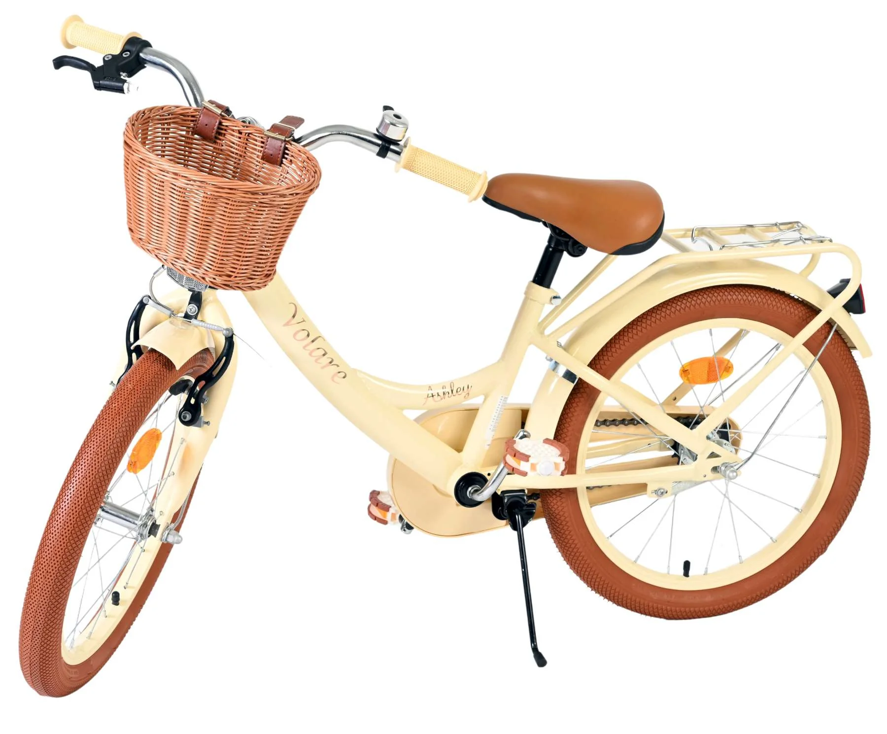 Volare Ashley Kinderfiets - Meisjes - 18 inch - Creme - Image 8