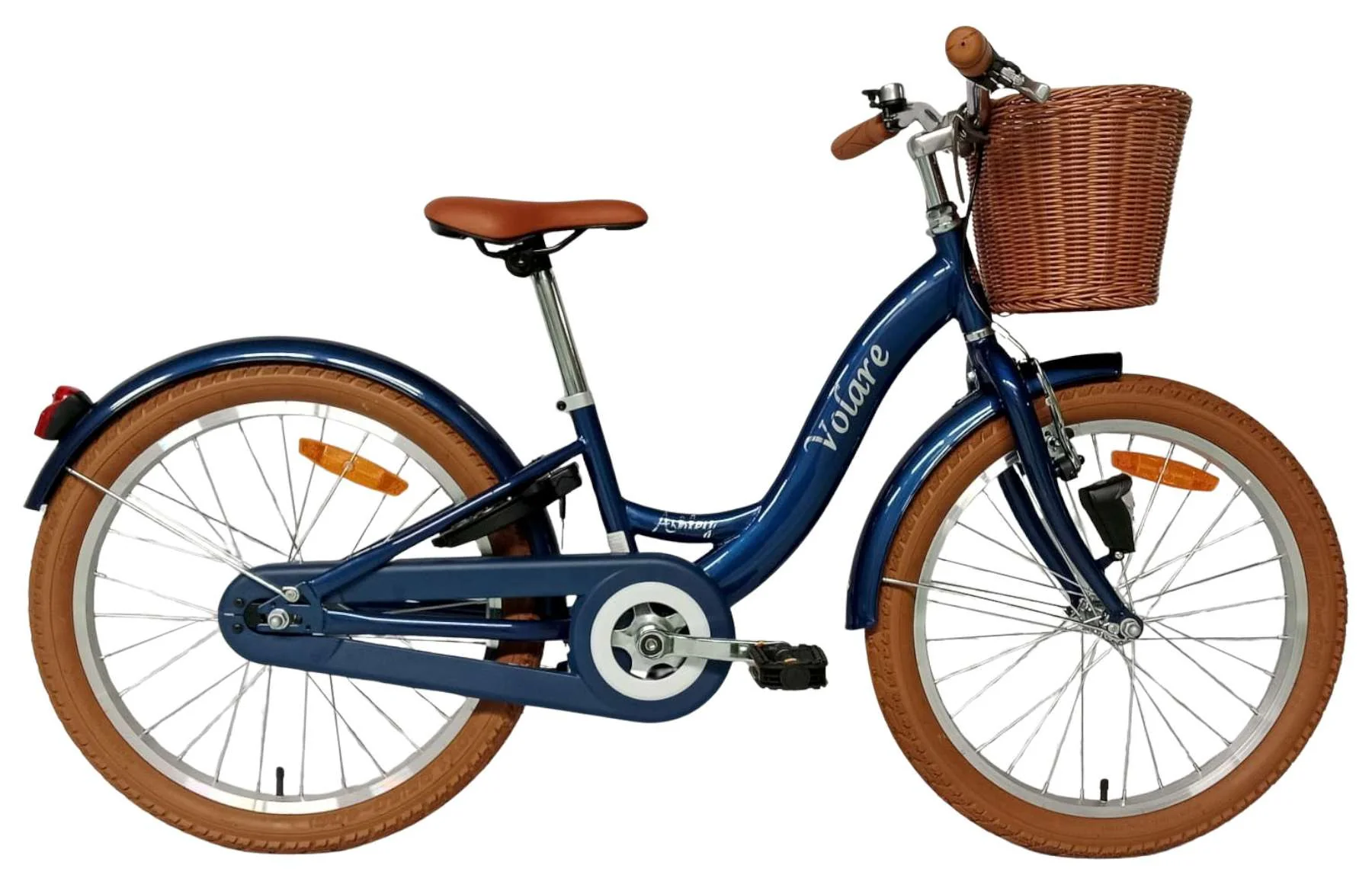 Volare Ashley Kinderfiets - Meisjes - 20 inch - Donkerblauw