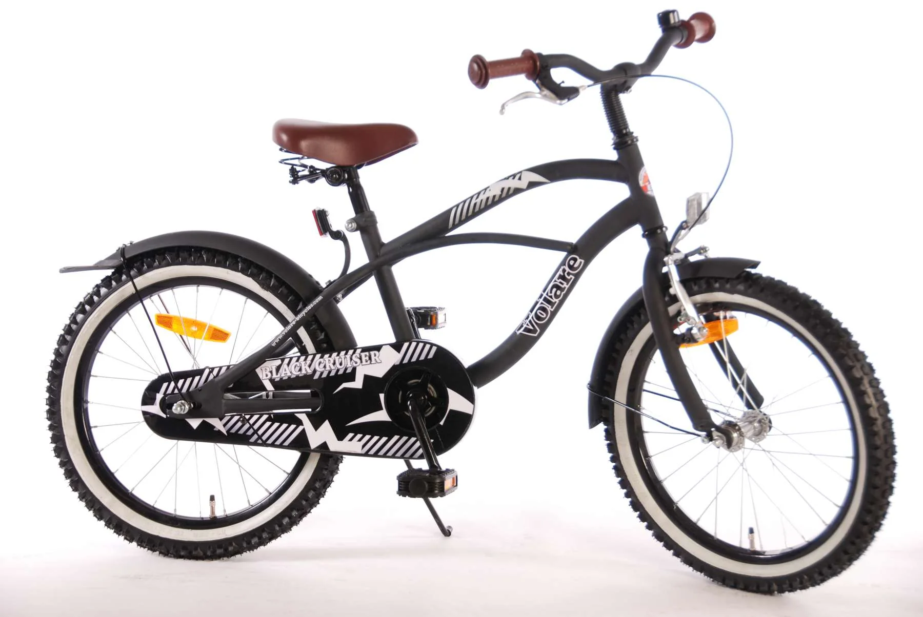 Volare Black Cruiser 18 inch jongensfiets OUTLET - Image 10