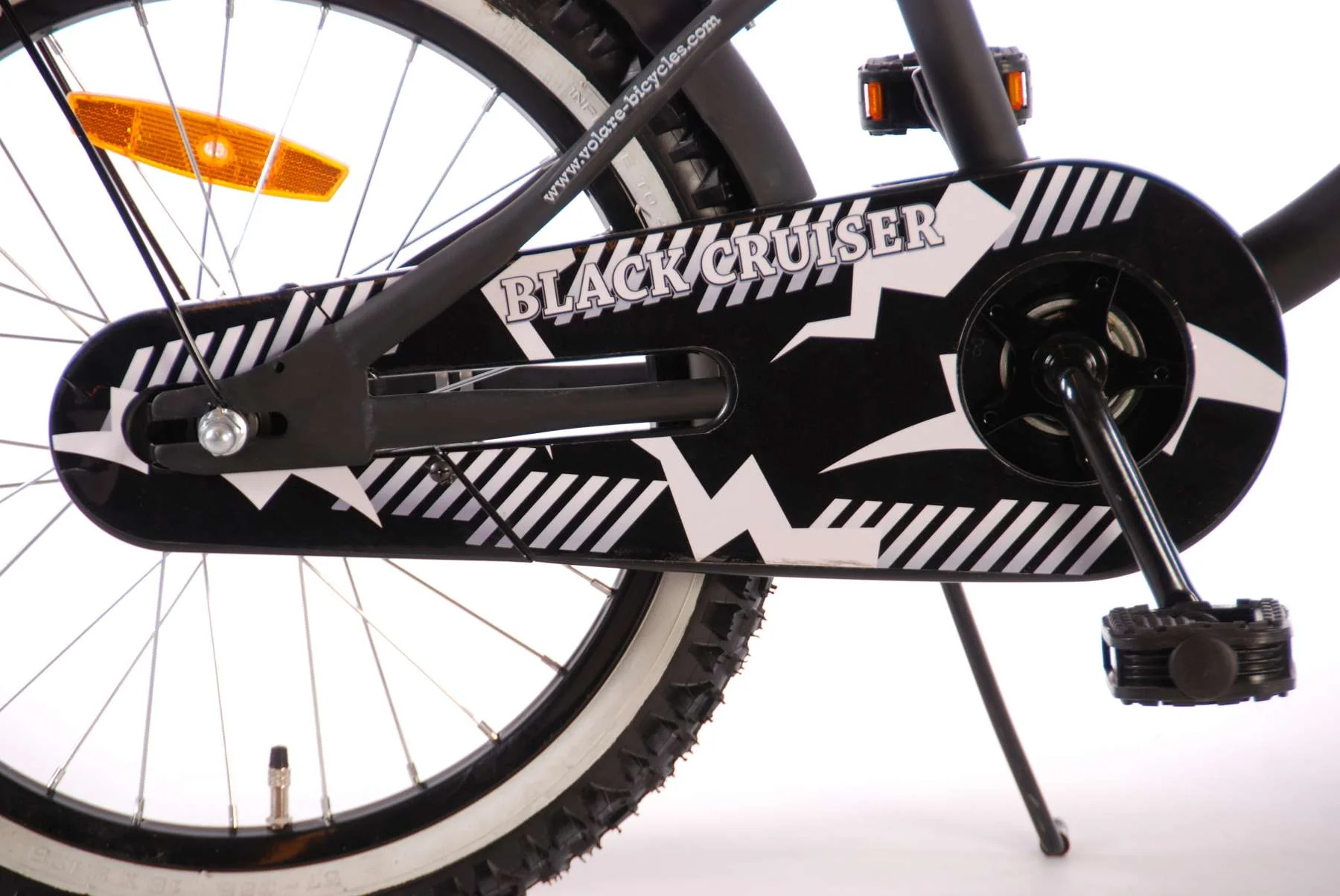 Volare Black Cruiser 18 inch jongensfiets OUTLET - Image 8