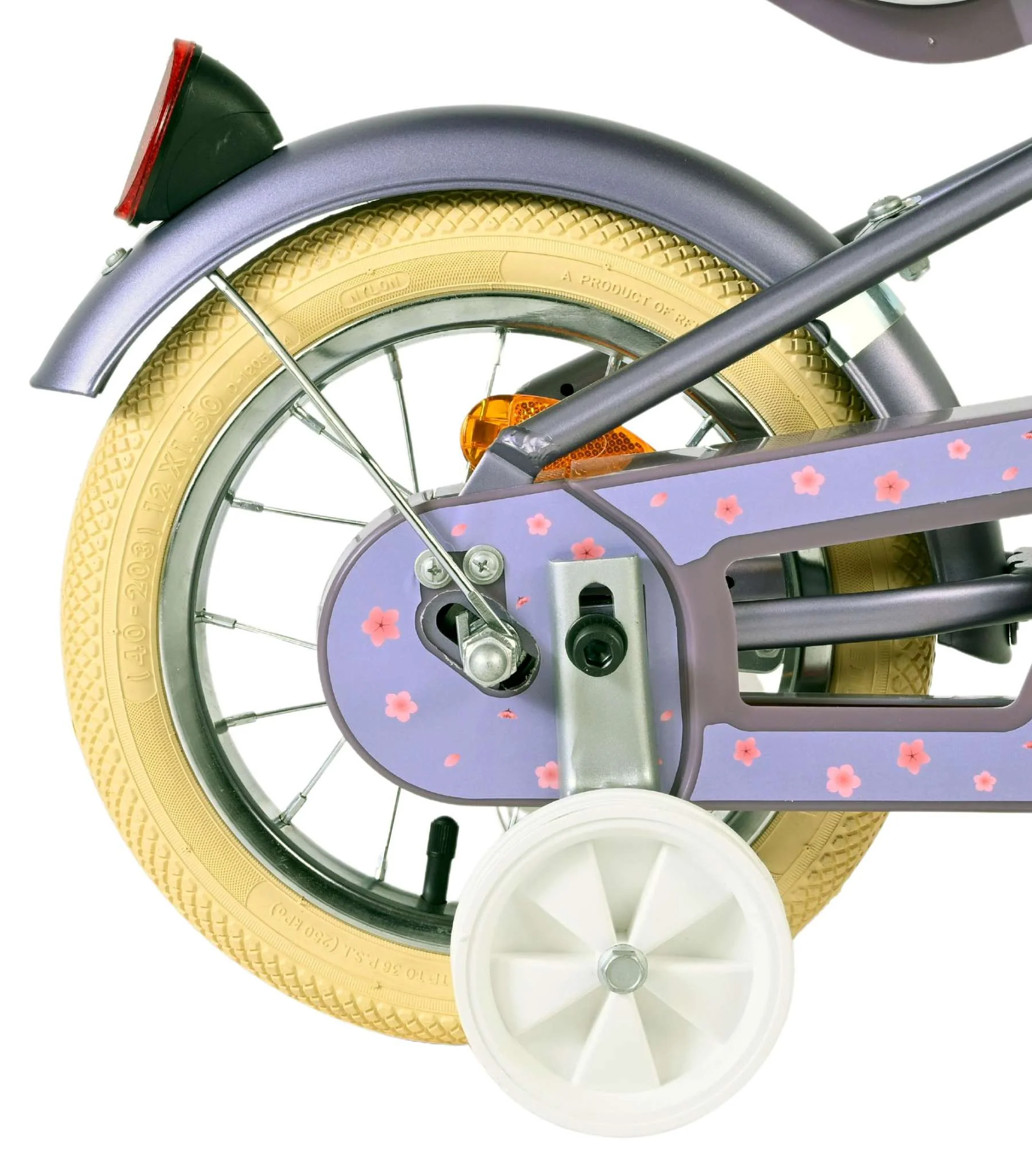 Volare Blossom Kinderfiets - Meisjes - 12 inch - Paars - OUTLET - Image 2