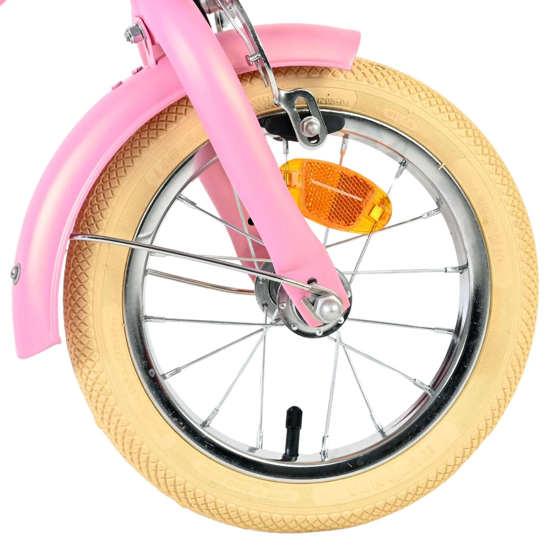 Volare Blossom Kinderfiets - Meisjes - 12 inch - Roze - Twee handremmen - Image 3