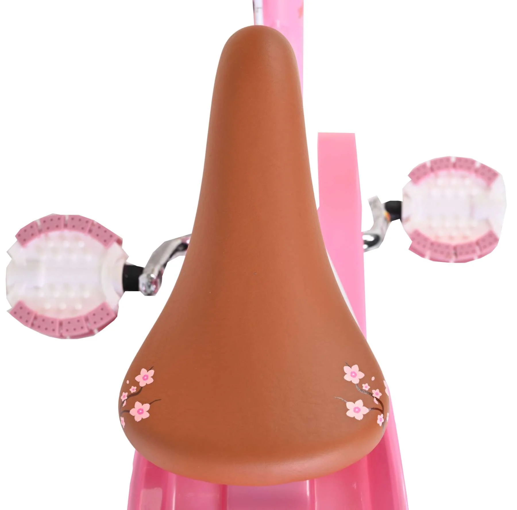 Volare Blossom Kinderfiets - Meisjes - 12 inch - Roze - Twee handremmen - Image 4