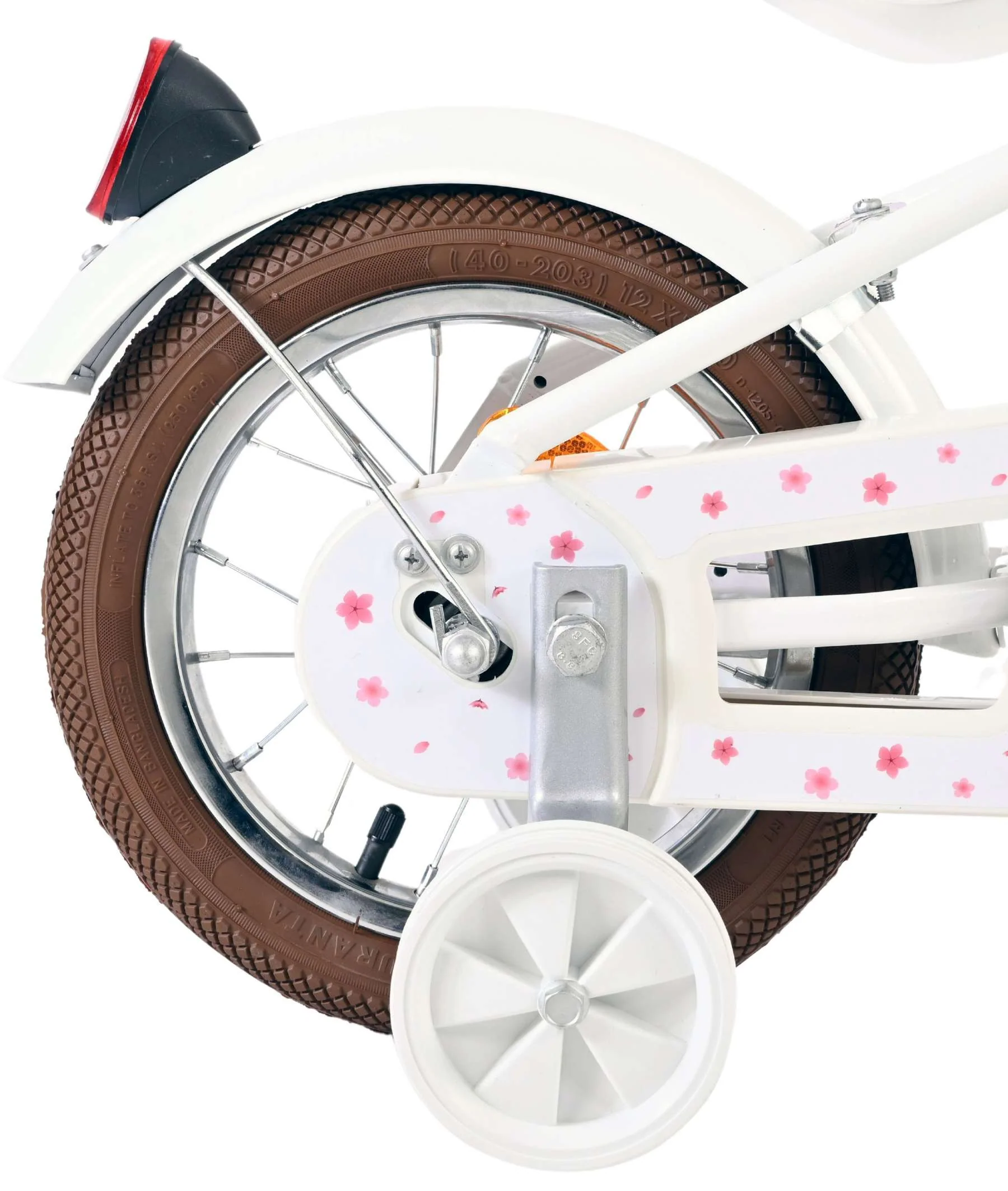 Volare Blossom Kinderfiets - Meisjes - 12 inch - Wit - Image 2