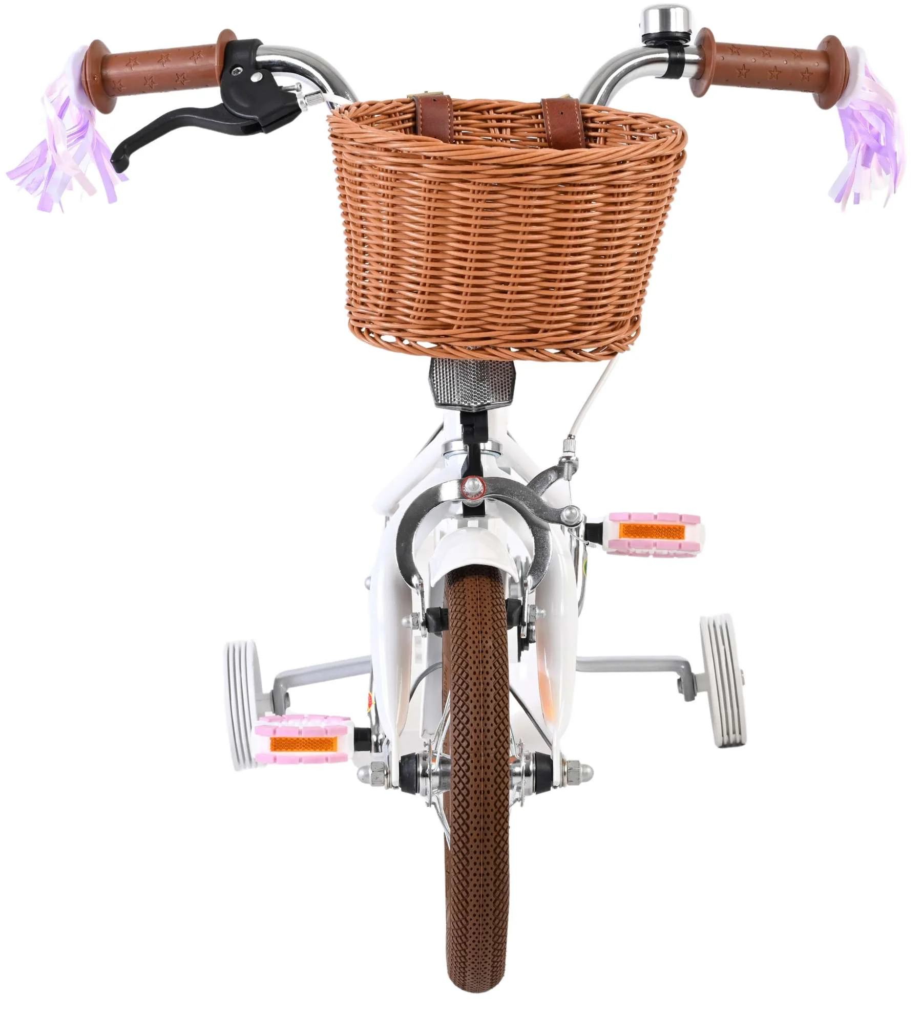 Volare Blossom Kinderfiets - Meisjes - 12 inch - Wit - Image 6