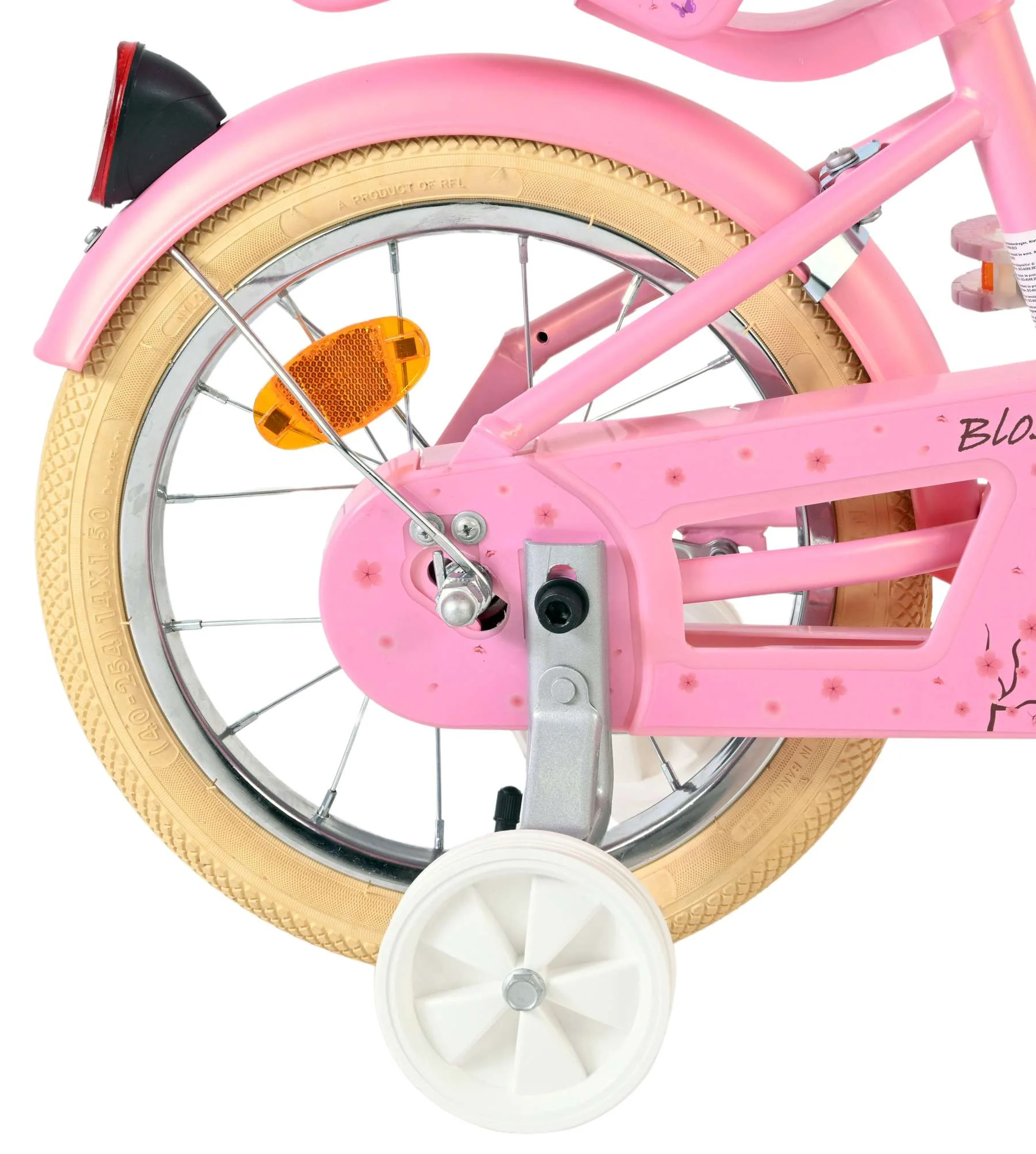 Volare Blossom Kinderfiets - Meisjes - 14 inch - Roze OUTLET - Image 2