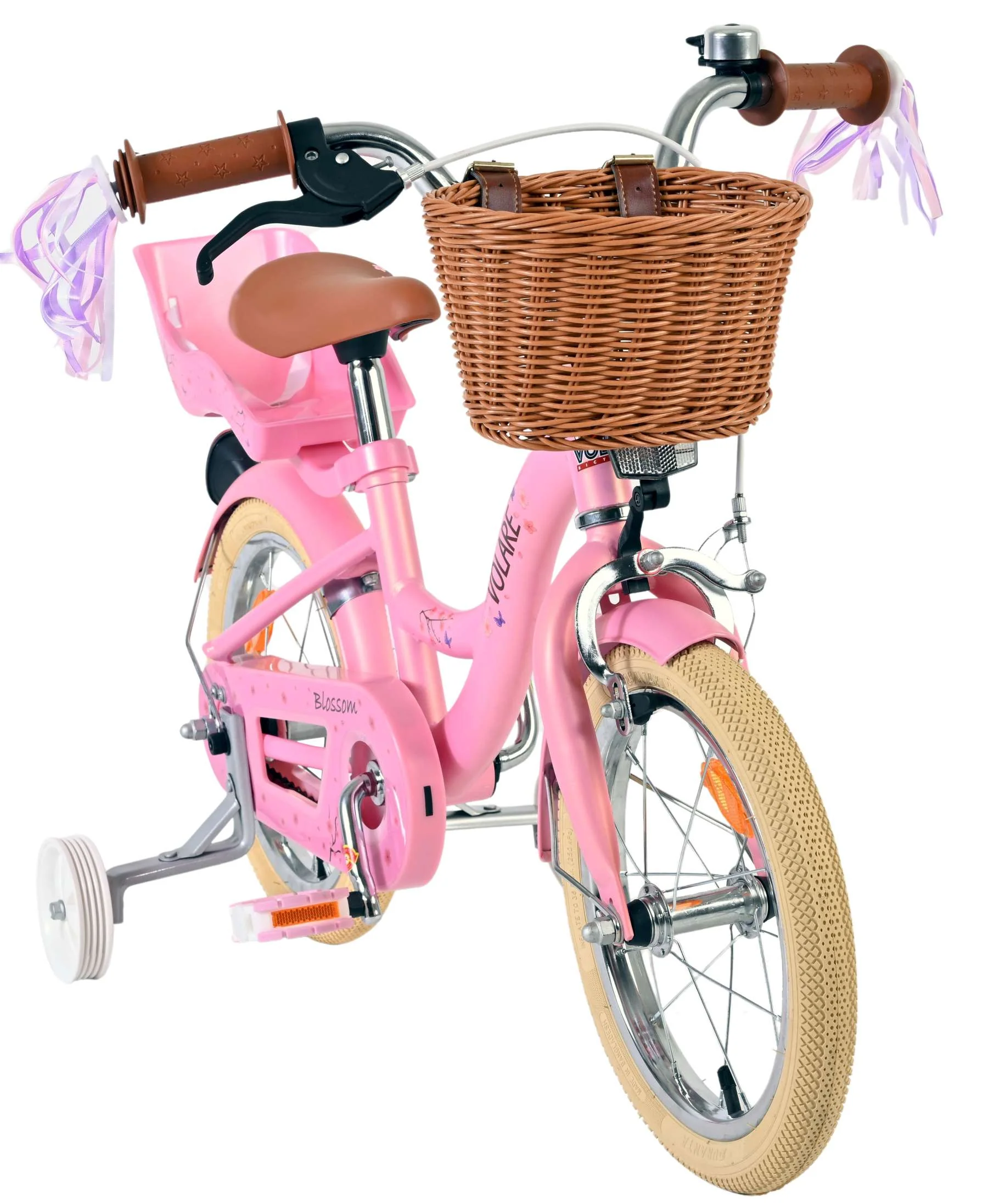 Volare Blossom Kinderfiets - Meisjes - 14 inch - Roze OUTLET - Image 5