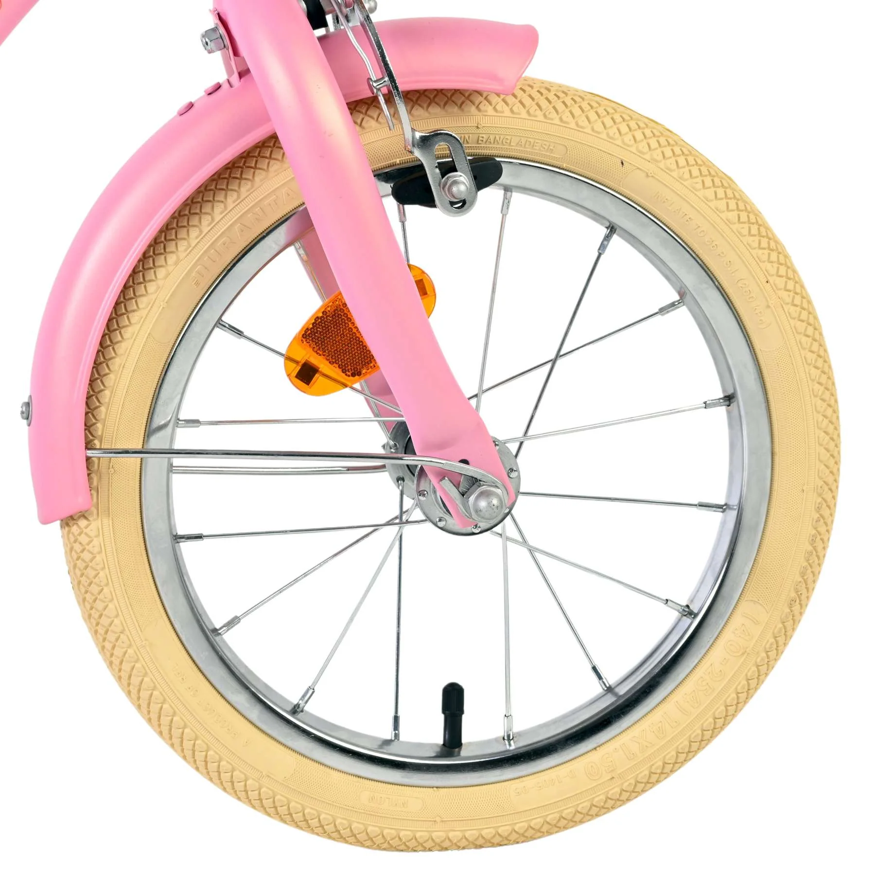 Volare Blossom Kinderfiets - Meisjes - 14 inch - Roze - Twee Handremmen - Image 3