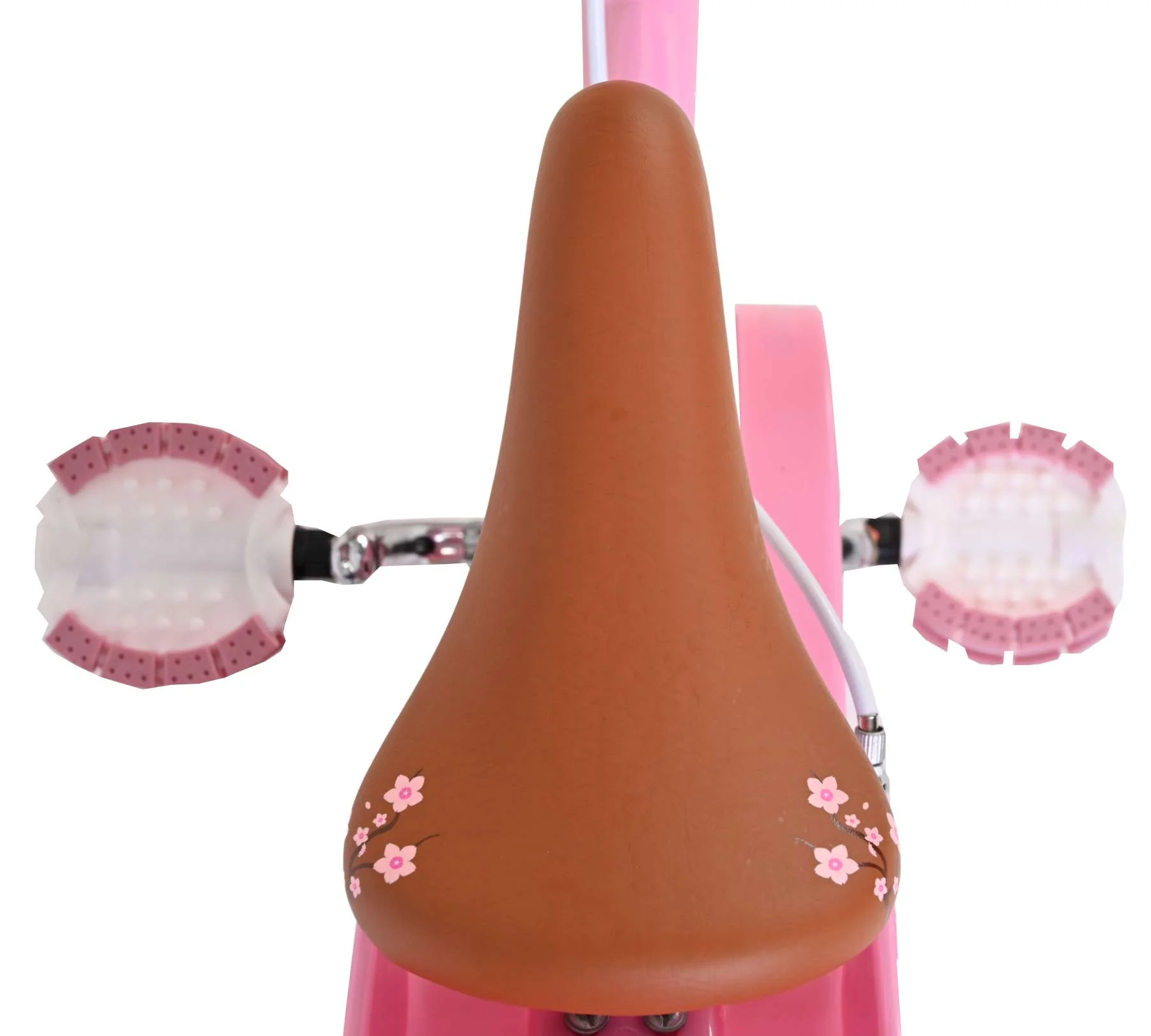 Volare Blossom Kinderfiets - Meisjes - 14 inch - Roze - Twee Handremmen - Image 4