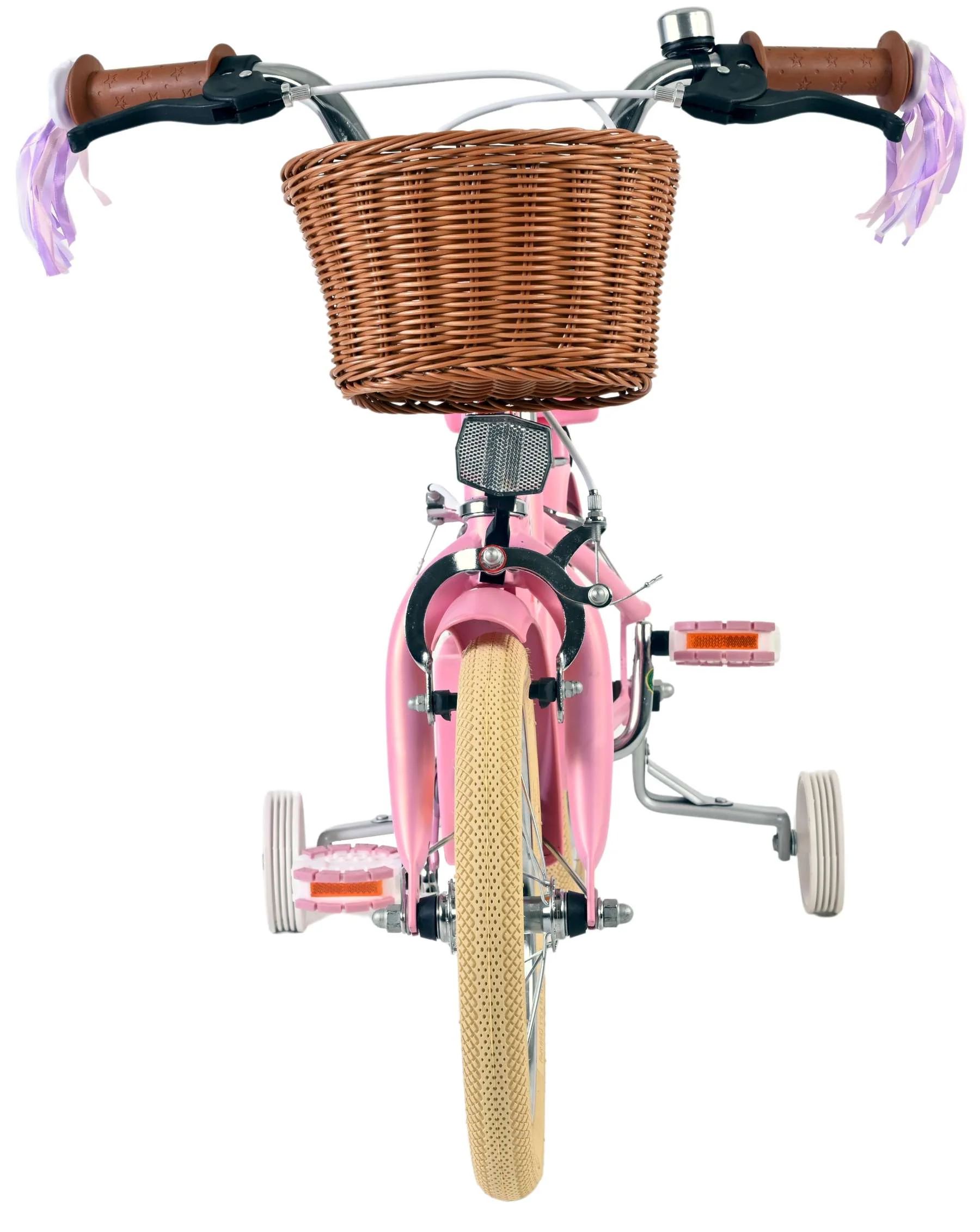 Volare Blossom Kinderfiets - Meisjes - 14 inch - Roze - Twee Handremmen - Image 6