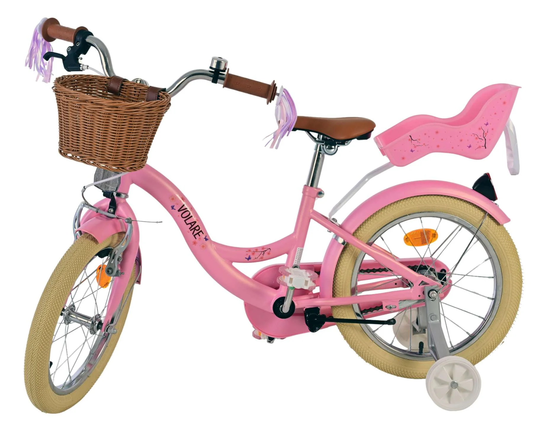 Volare Blossom Kinderfiets - Meisjes - 16 inch - Roze - Image 9