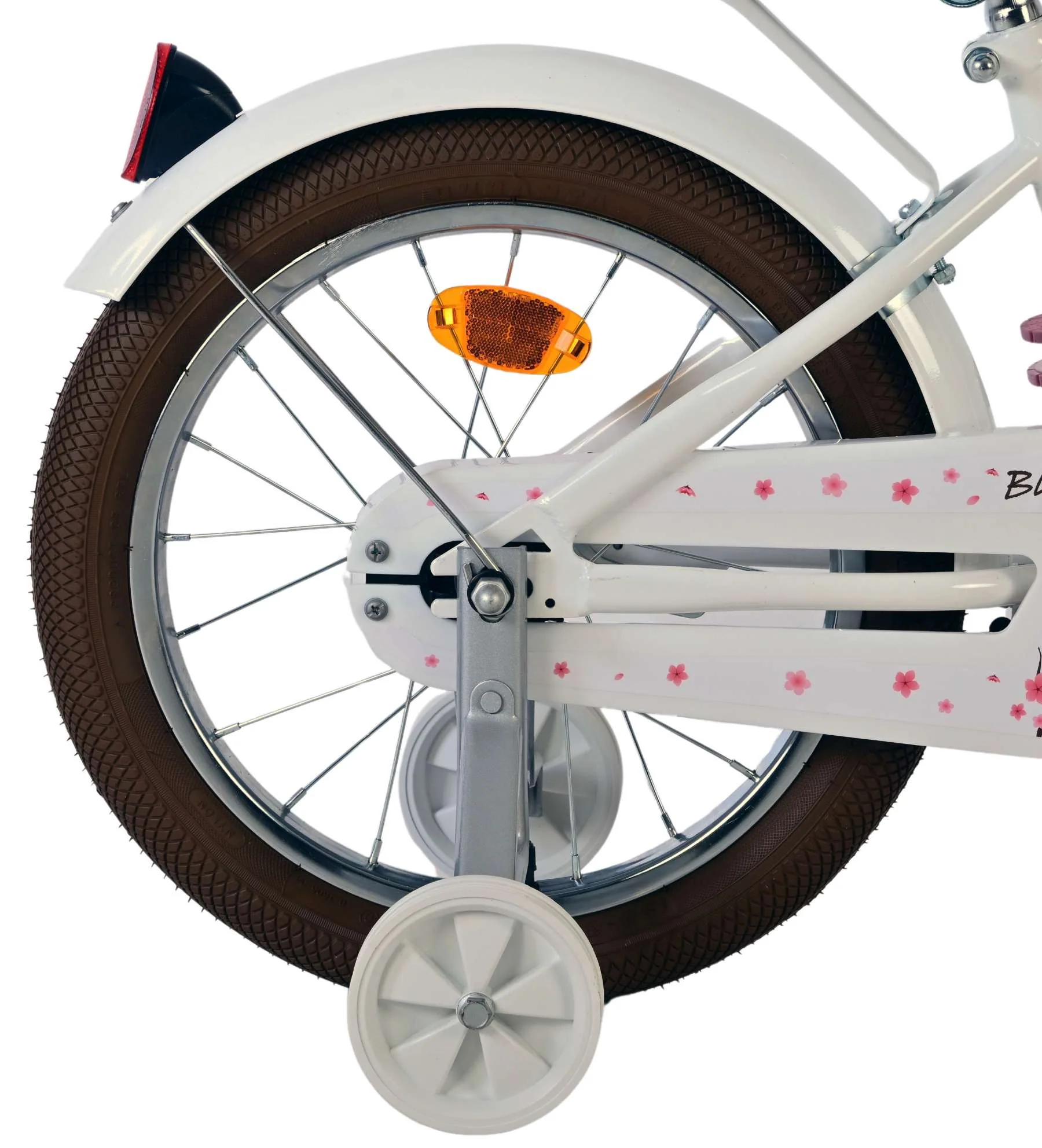 Volare Blossom Kinderfiets - Meisjes - 16 inch - Wit OUTLET - Image 2