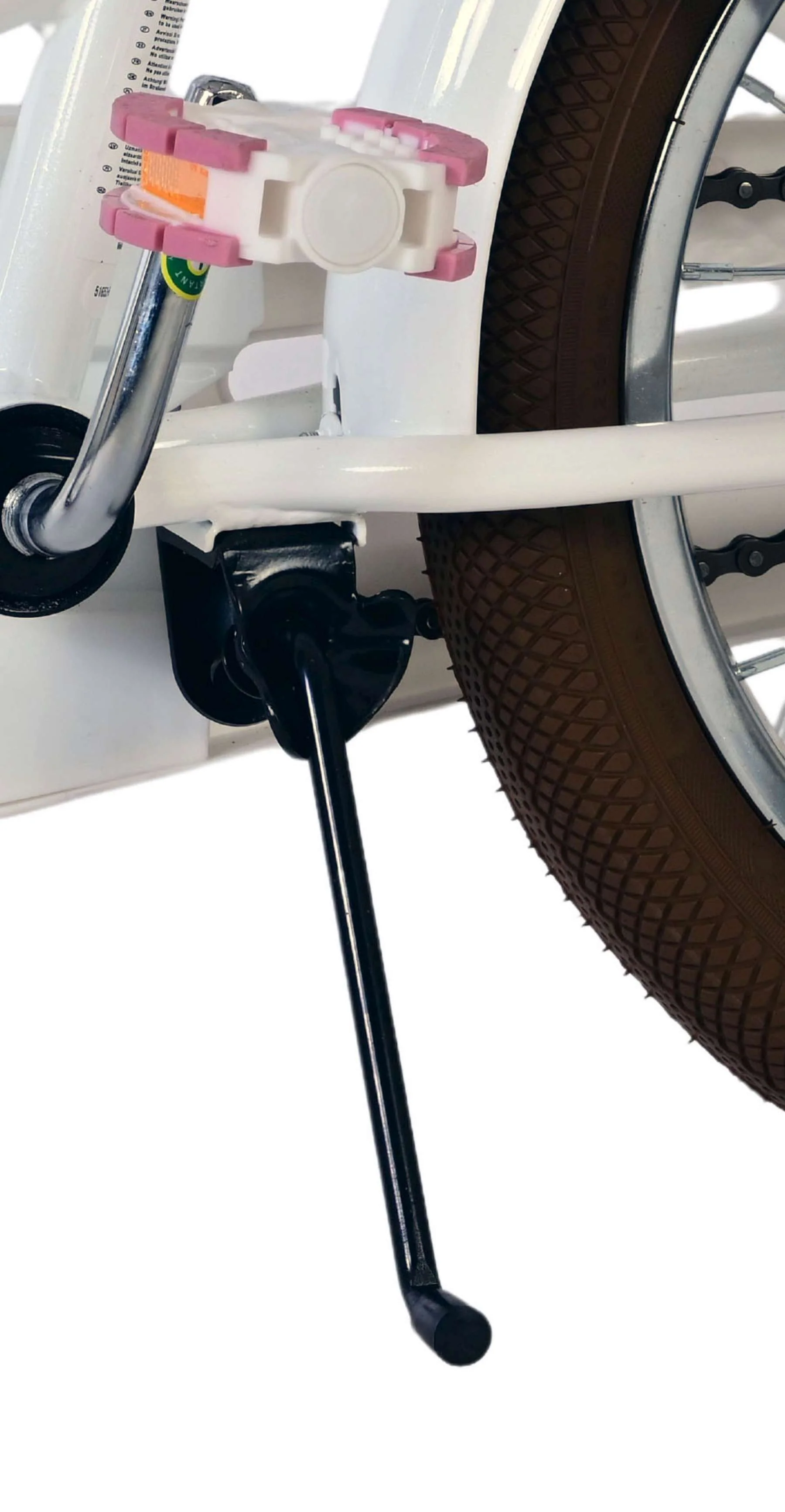 Volare Blossom Kinderfiets - Meisjes - 16 inch - Wit OUTLET - Image 9