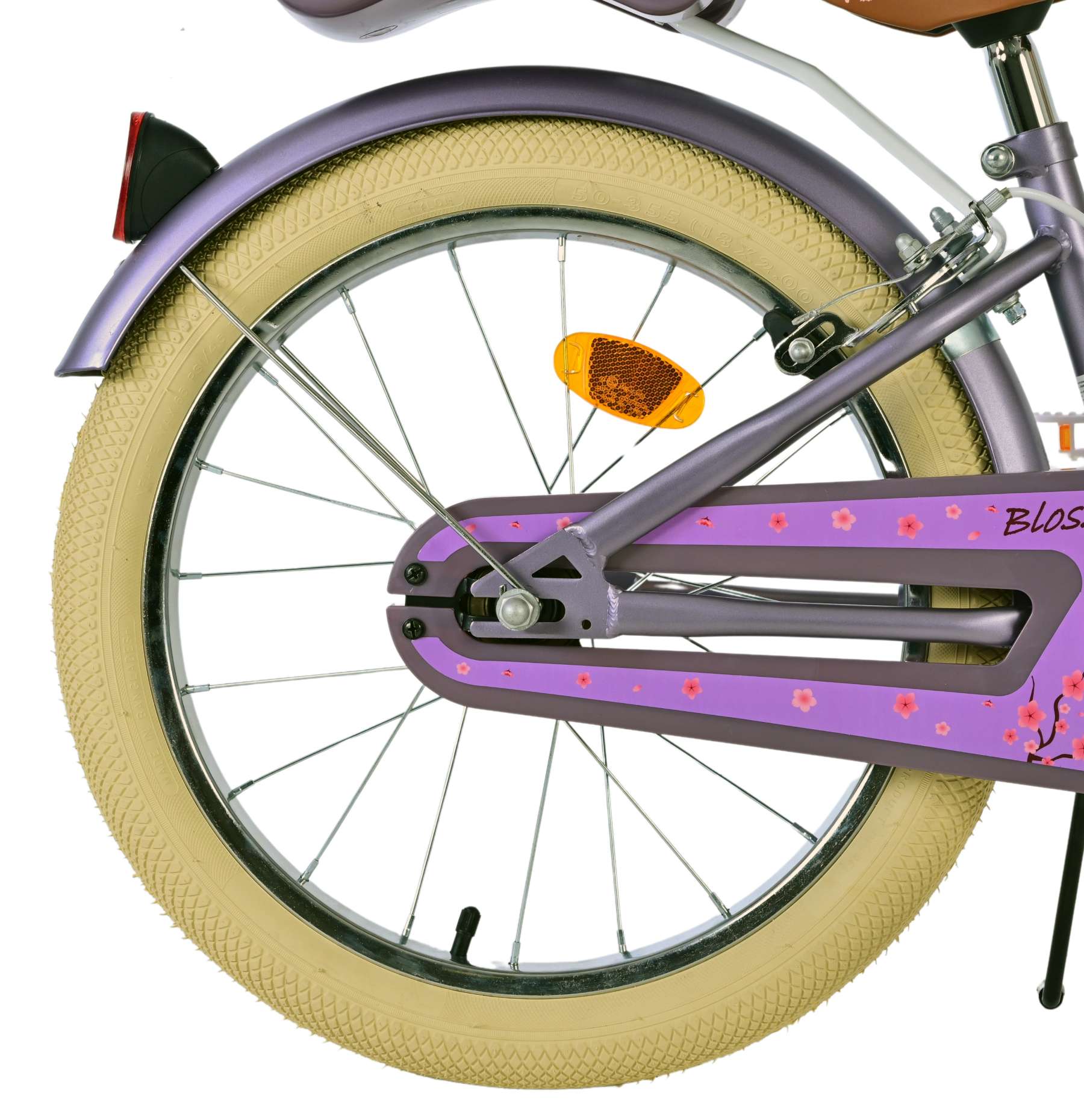 Volare Blossom Kinderfiets - Meisjes - 18 inch - Paars - Twee Handremmen - Image 2