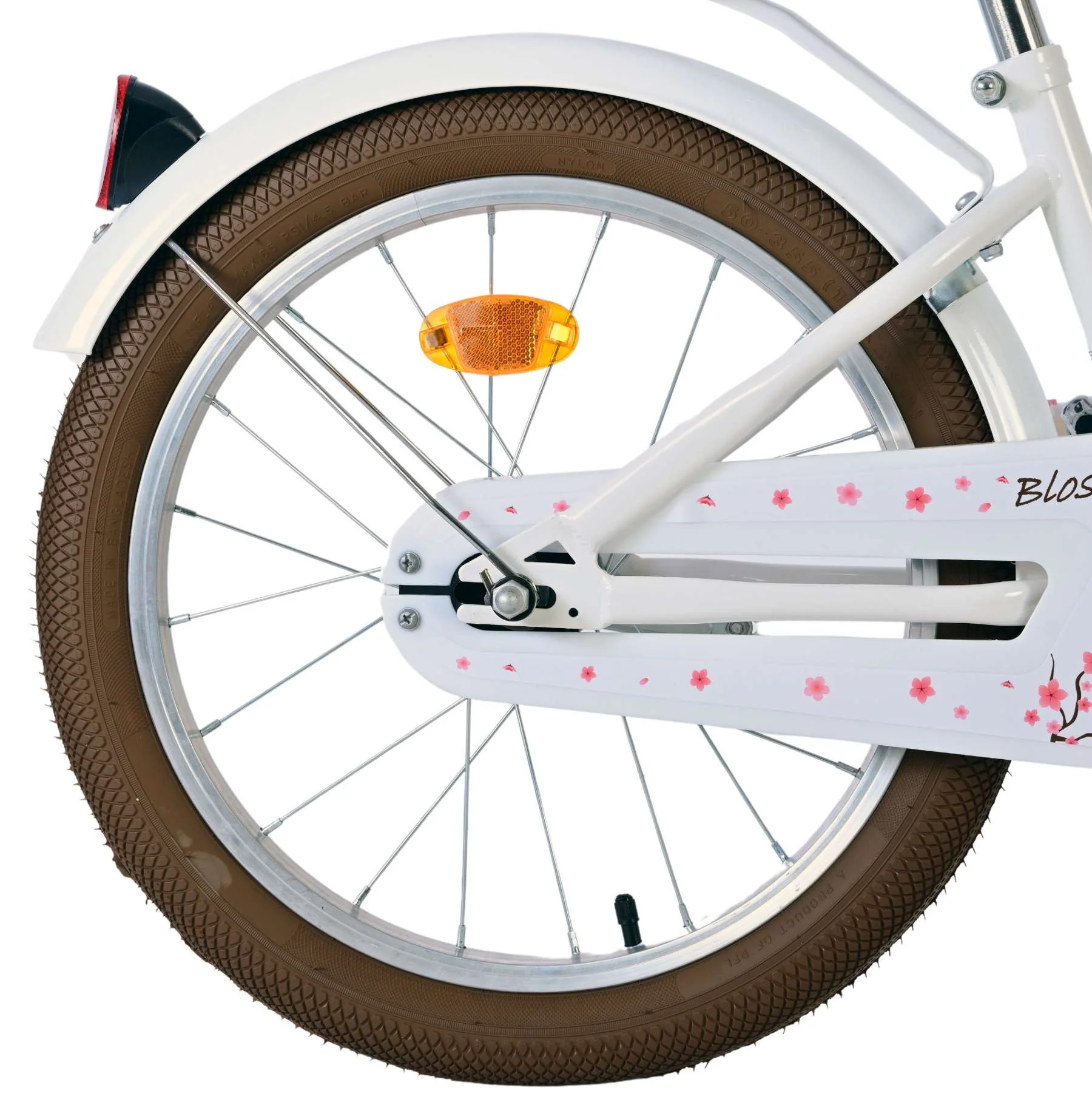 Volare Blossom Kinderfiets - Meisjes - 18 inch - Wit - Image 3
