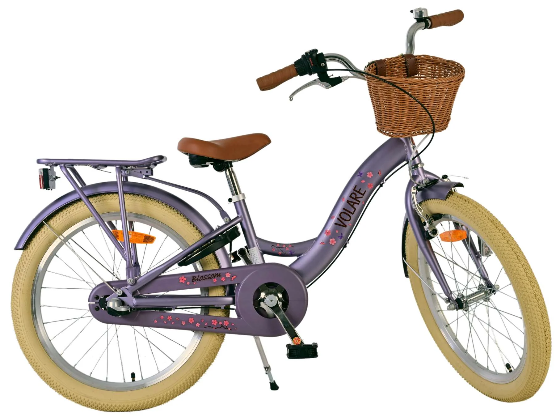 Volare Blossom Kinderfiets - Meisjes - 20 inch - Paars - Nexus 3 versnellingen - Image 11
