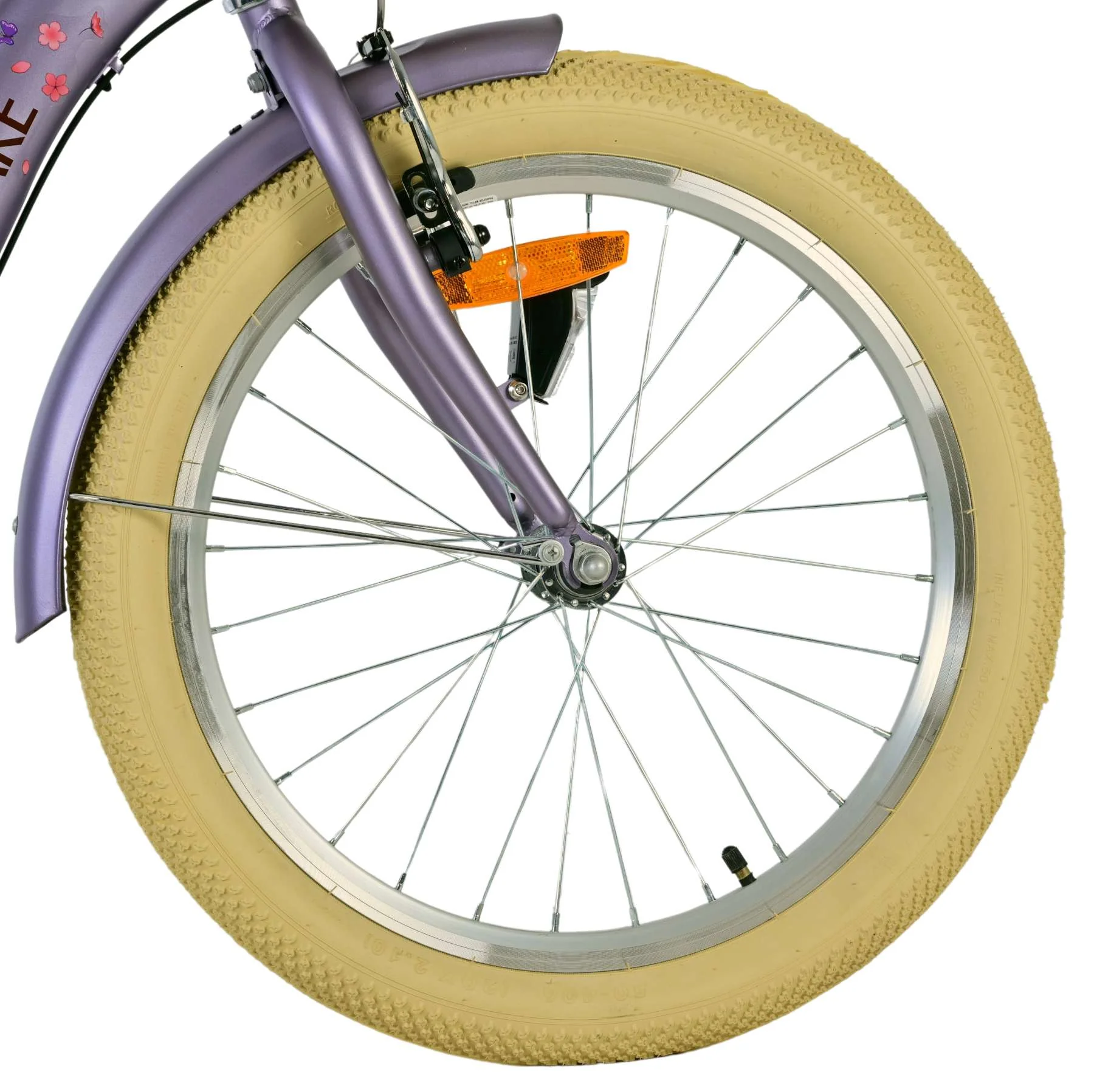 Volare Blossom Kinderfiets - Meisjes - 20 inch - Paars - Nexus 3 versnellingen - Image 3