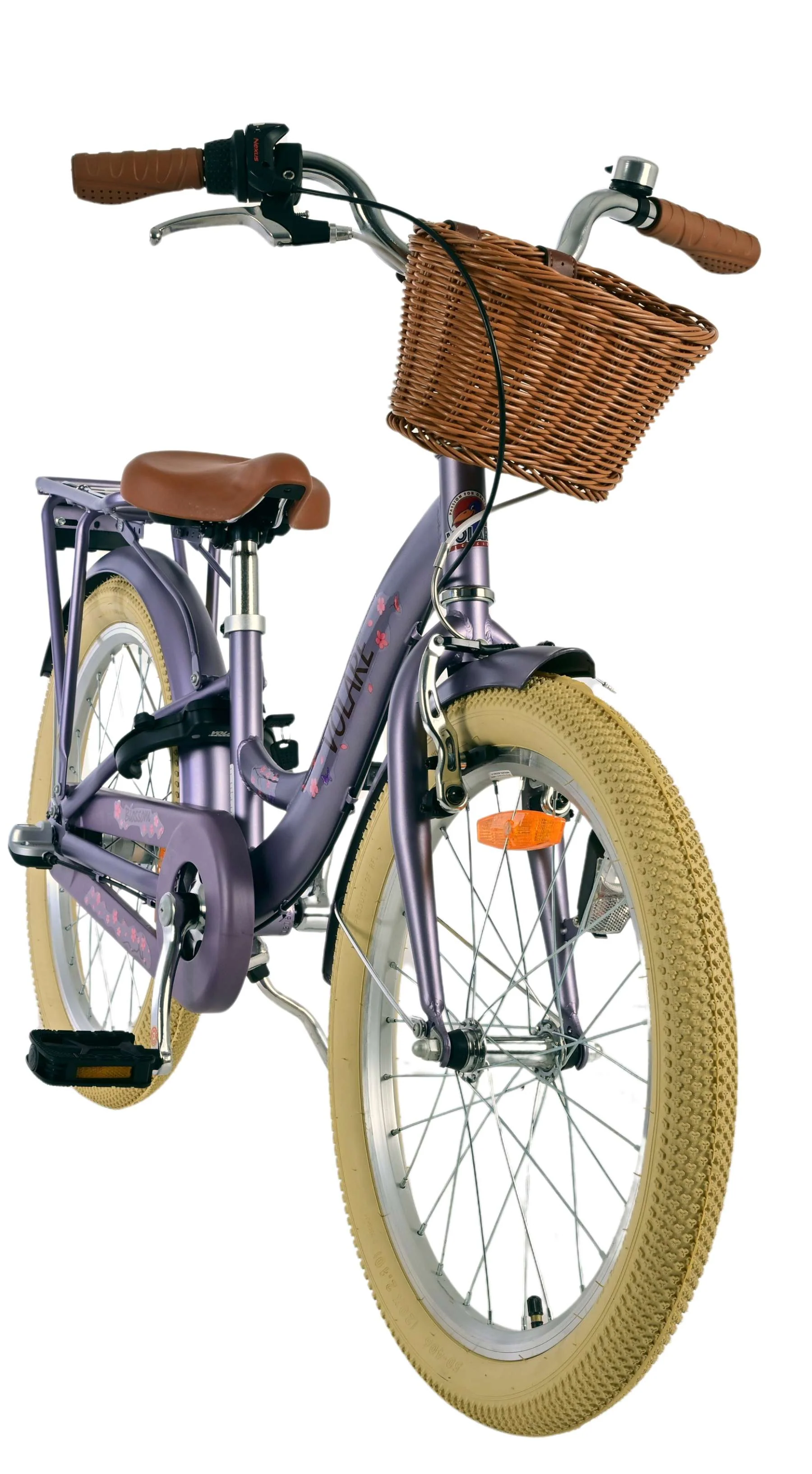 Volare Blossom Kinderfiets - Meisjes - 20 inch - Paars - Nexus 3 versnellingen - Image 6