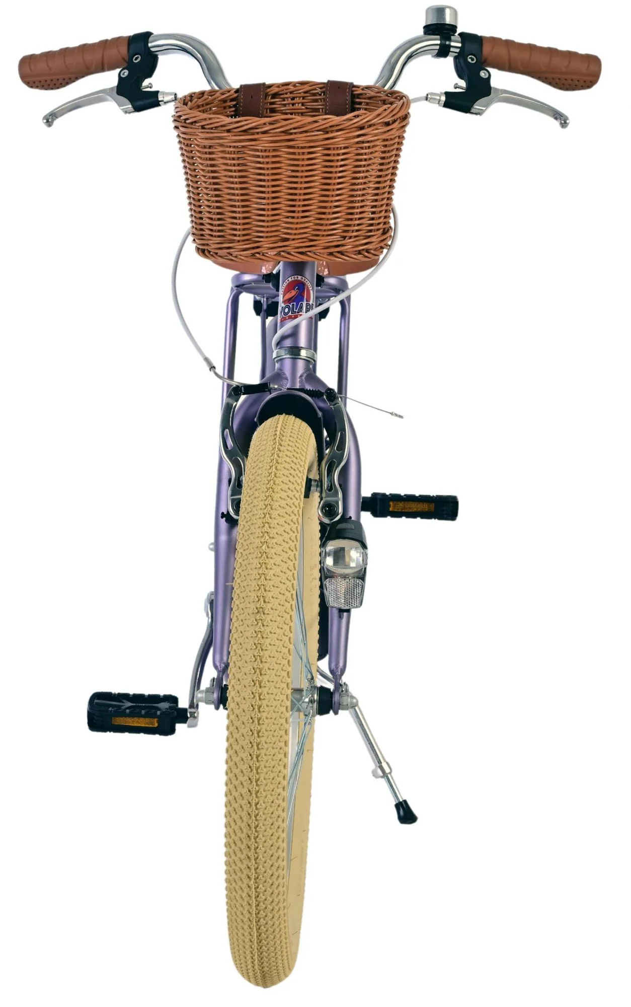 Volare Blossom Kinderfiets - Meisjes - 20 inch - Paars - Twee handremmen - Image 6