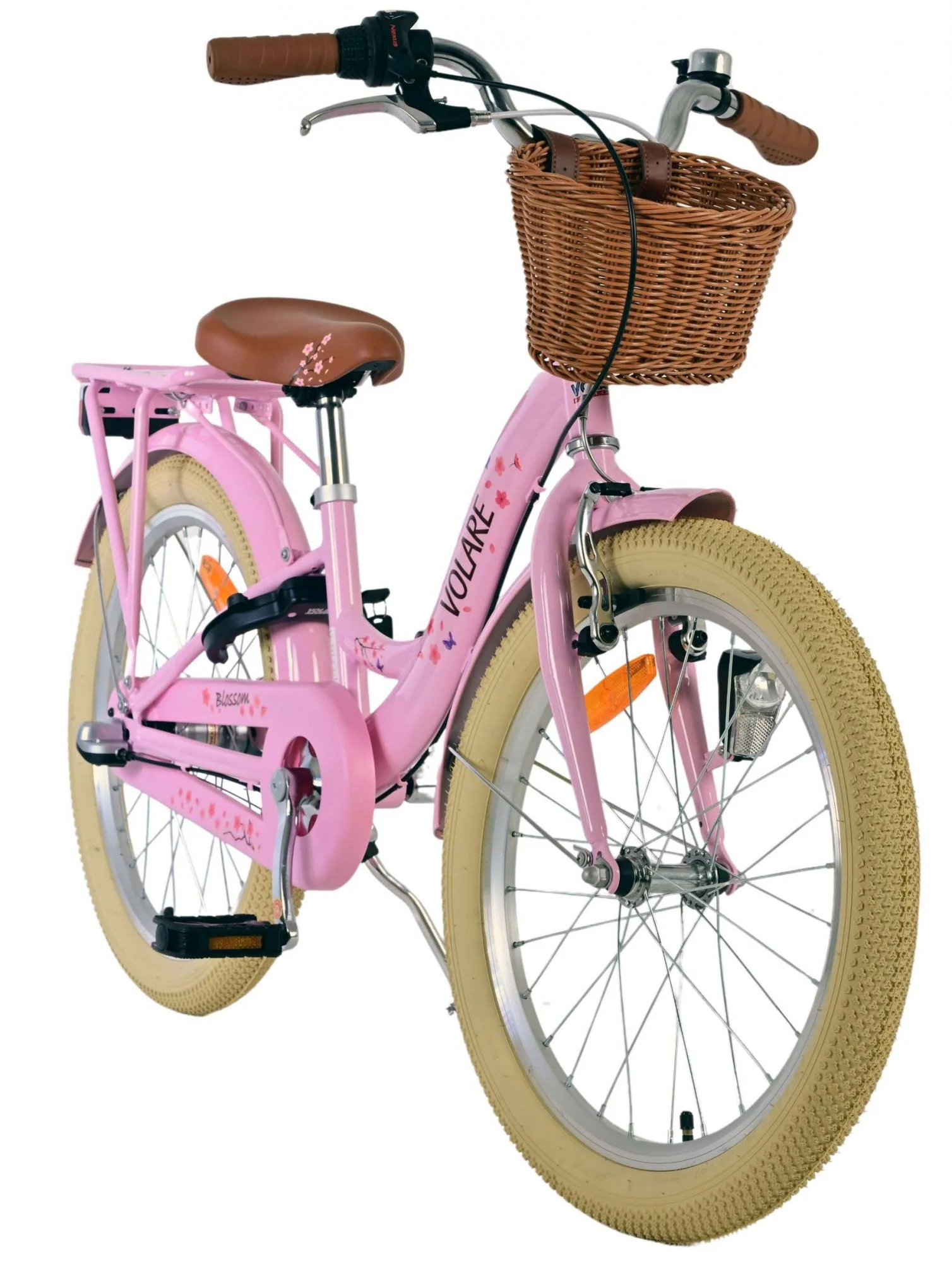 Volare Blossom Kinderfiets - Meisjes - 20 inch - Roze - Nexus 3 versnellingen - Image 6