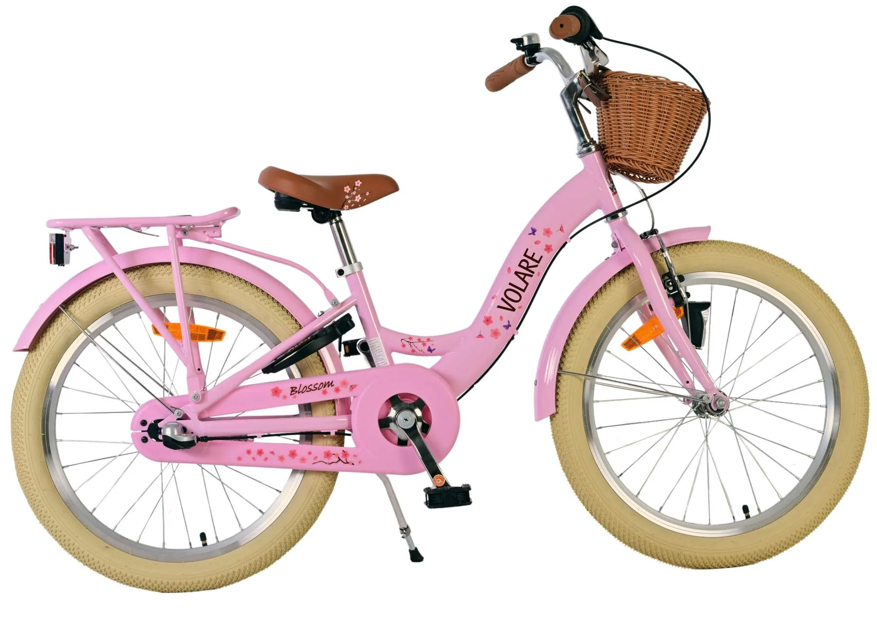 Volare Blossom Kinderfiets - Meisjes - 20 inch - Roze - Nexus 3 versnellingen OUTLET