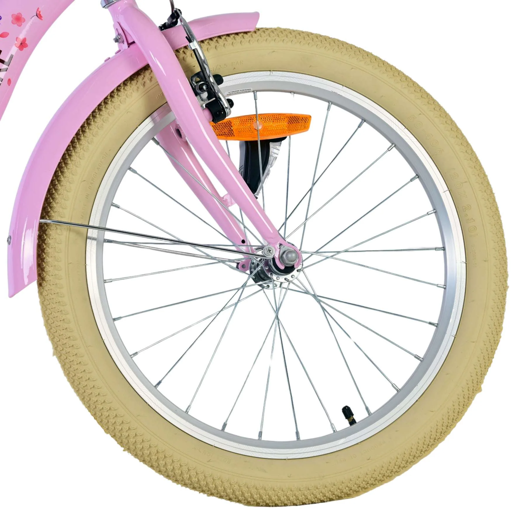 Volare Blossom Kinderfiets - Meisjes - 20 inch - Roze OUTLET - Image 3