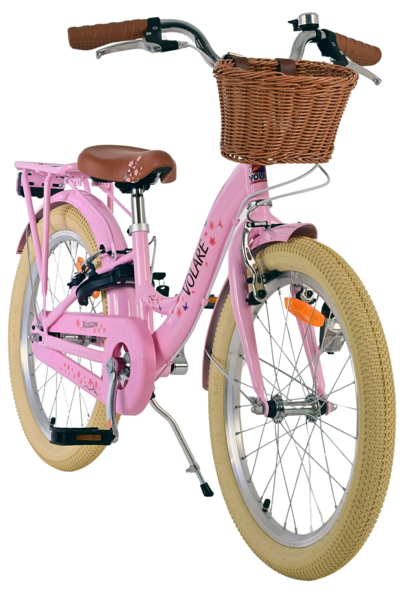 Volare Blossom Kinderfiets - Meisjes - 20 inch - Roze - Twee handremmen - Image 6