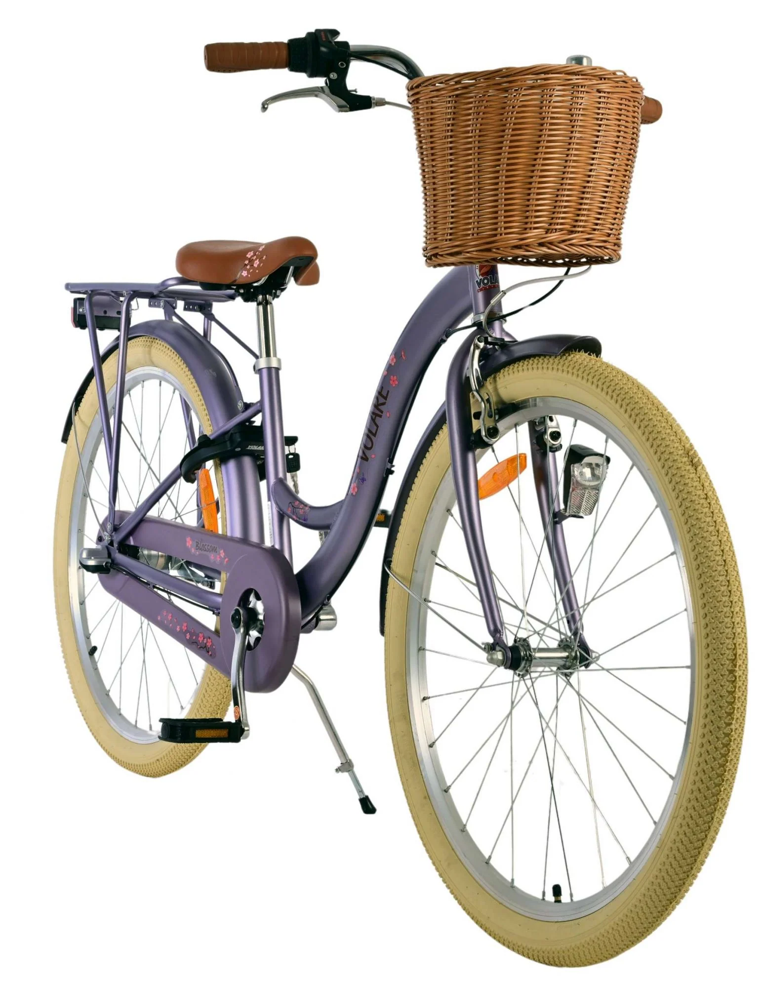 Volare Blossom Kinderfiets - Meisjes - 26 inch - Paars - Nexus 3 versnellingen - Image 6