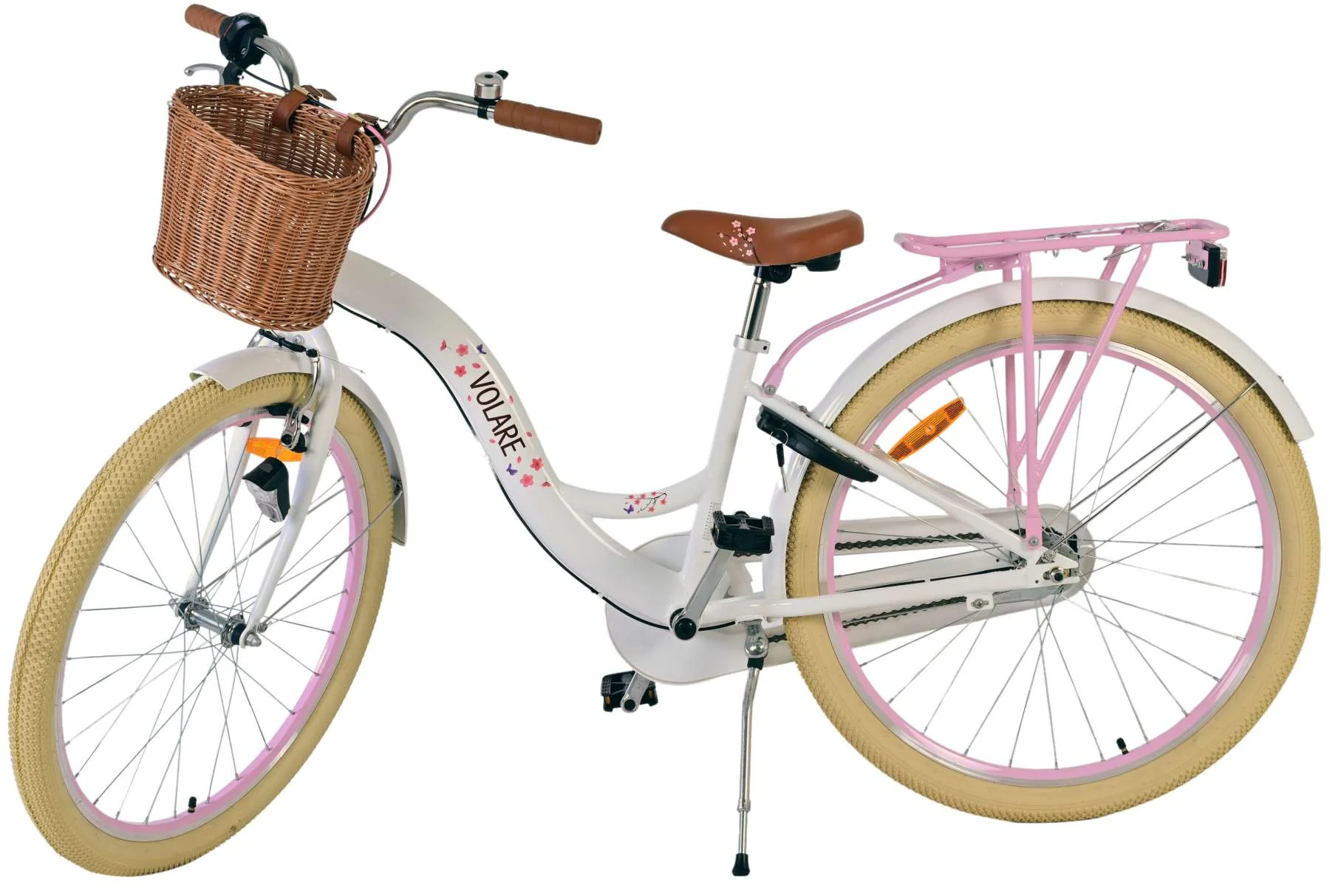 Volare Blossom Kinderfiets - Meisjes - 26 inch - Wit - Nexus 3 versnellingen - Image 11