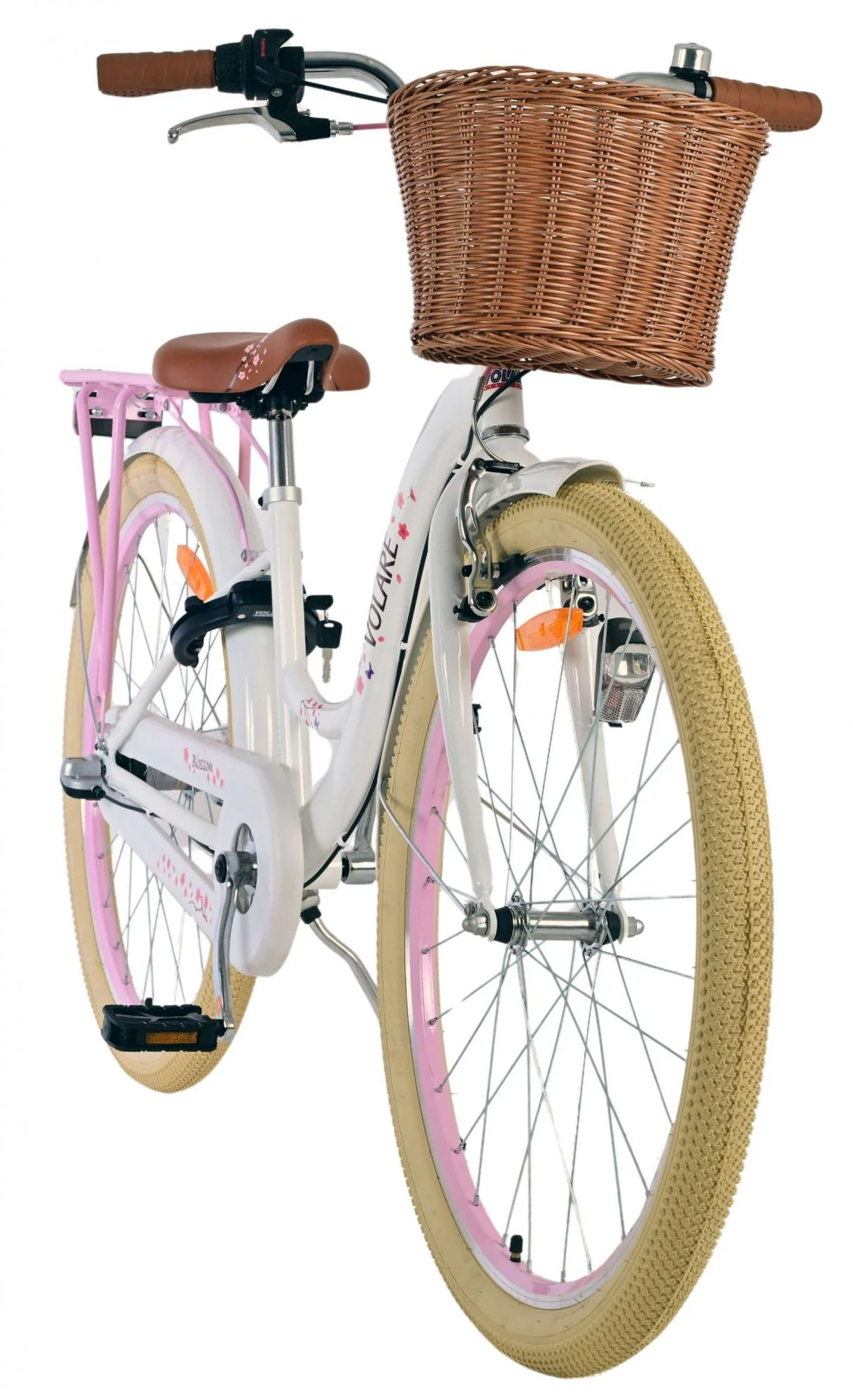 Volare Blossom Kinderfiets - Meisjes - 26 inch - Wit - Nexus 3 versnellingen - Image 8