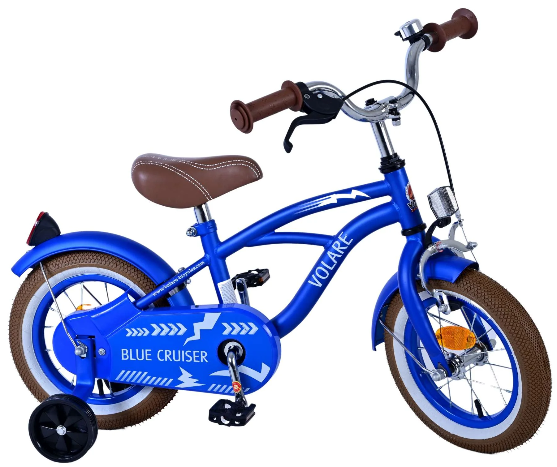 Volare Blue Cruiser Kinderfiets - Jongens - 12 inch - Blauw - 85% afgemonteerd - Image 10