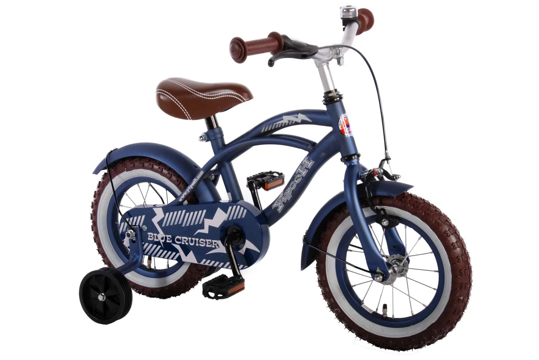 Volare Blue Cruiser Kinderfiets - Jongens - 12 inch - Blauw - 85% afgemonteerd - Image 11