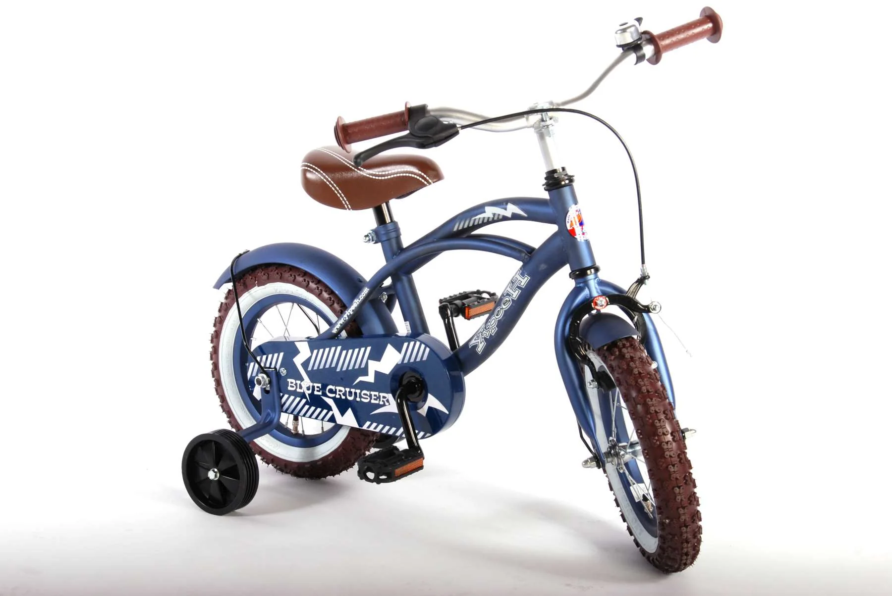 Volare Blue Cruiser Kinderfiets - Jongens - 12 inch - Blauw - 85% afgemonteerd - Image 12