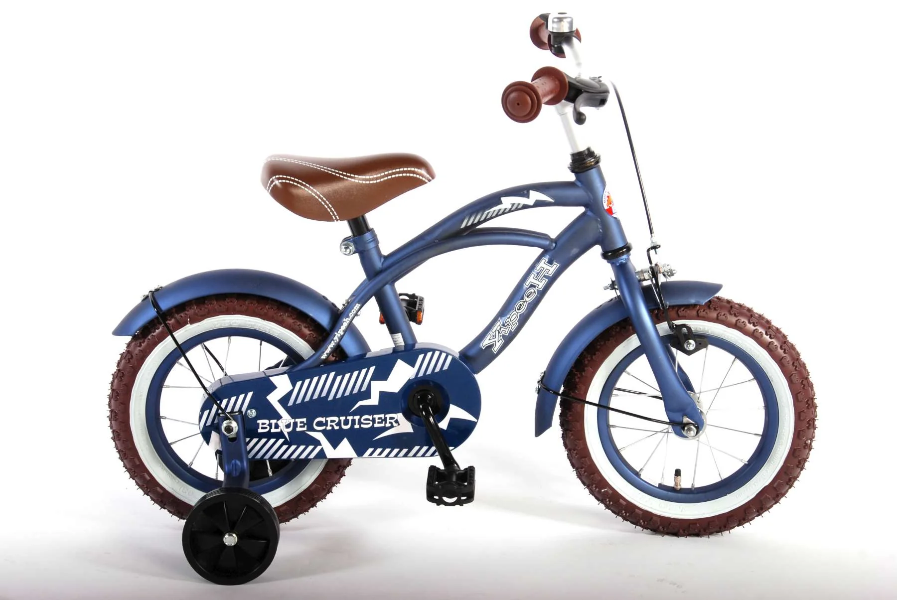 Volare Blue Cruiser Kinderfiets - Jongens - 12 inch - Blauw - 85% afgemonteerd - Image 13
