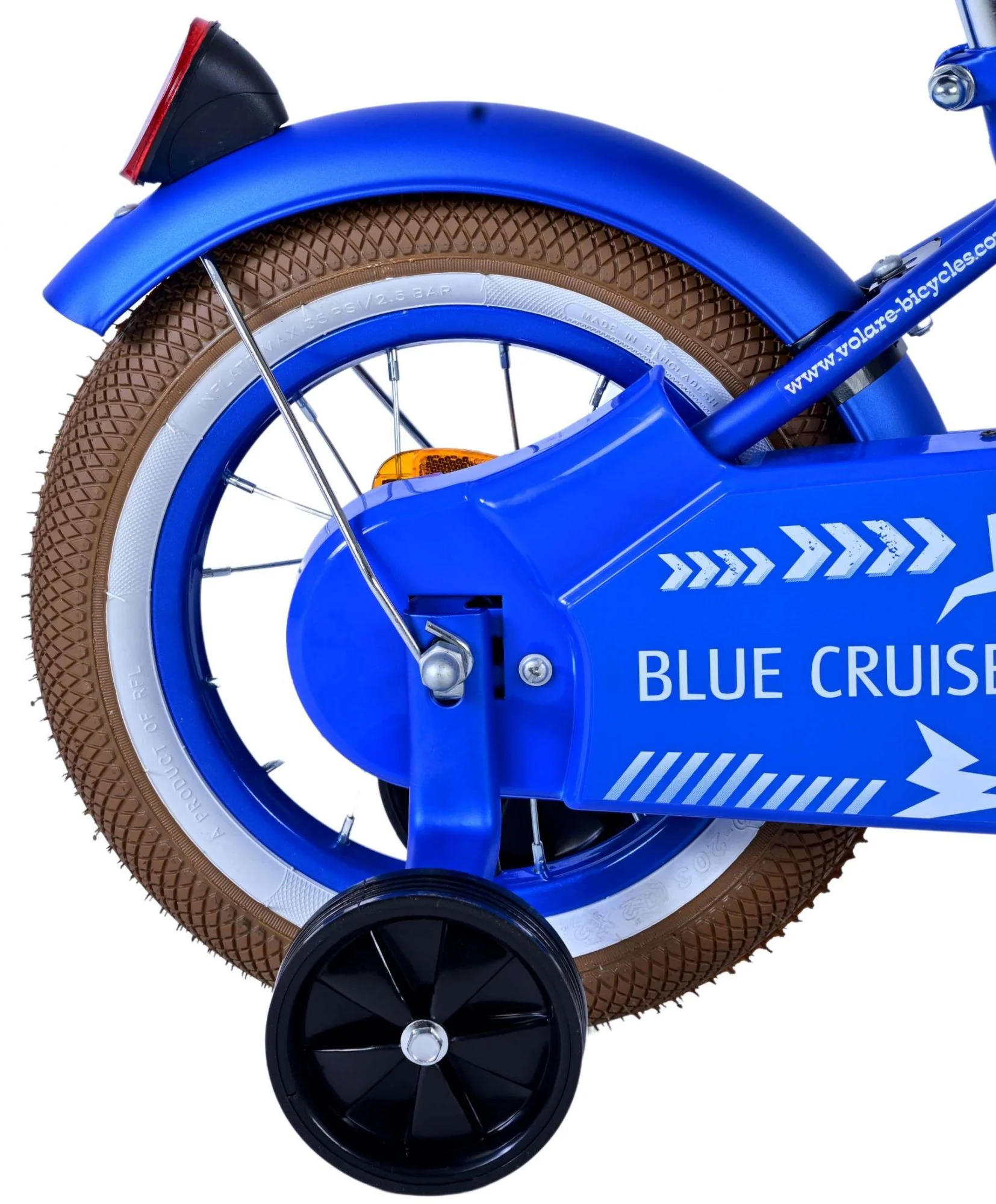 Volare Blue Cruiser Kinderfiets - Jongens - 12 inch - Blauw - 85% afgemonteerd - Image 2