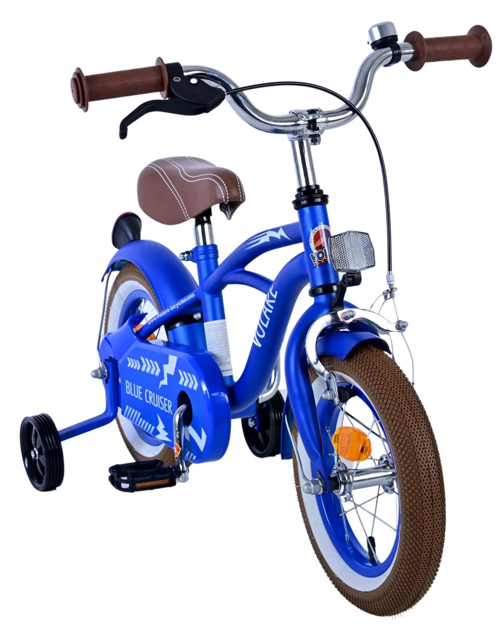 Volare Blue Cruiser Kinderfiets - Jongens - 12 inch - Blauw - 85% afgemonteerd - Image 5