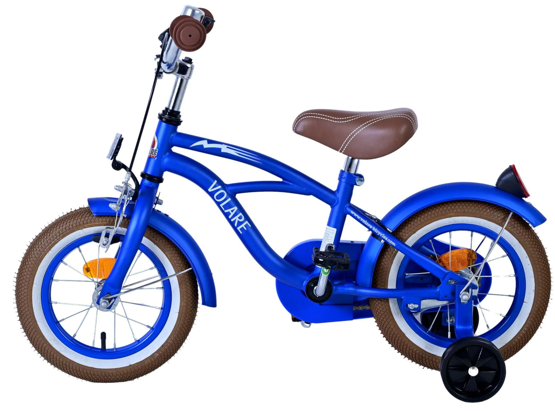 Volare Blue Cruiser Kinderfiets - Jongens - 12 inch - Blauw - 85% afgemonteerd - Image 7