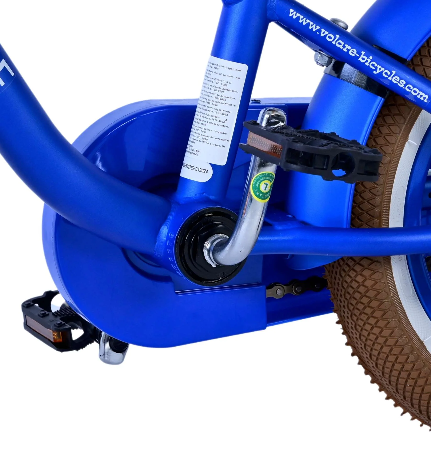 Volare Blue Cruiser Kinderfiets - Jongens - 12 inch - Blauw - 85% afgemonteerd - Image 9