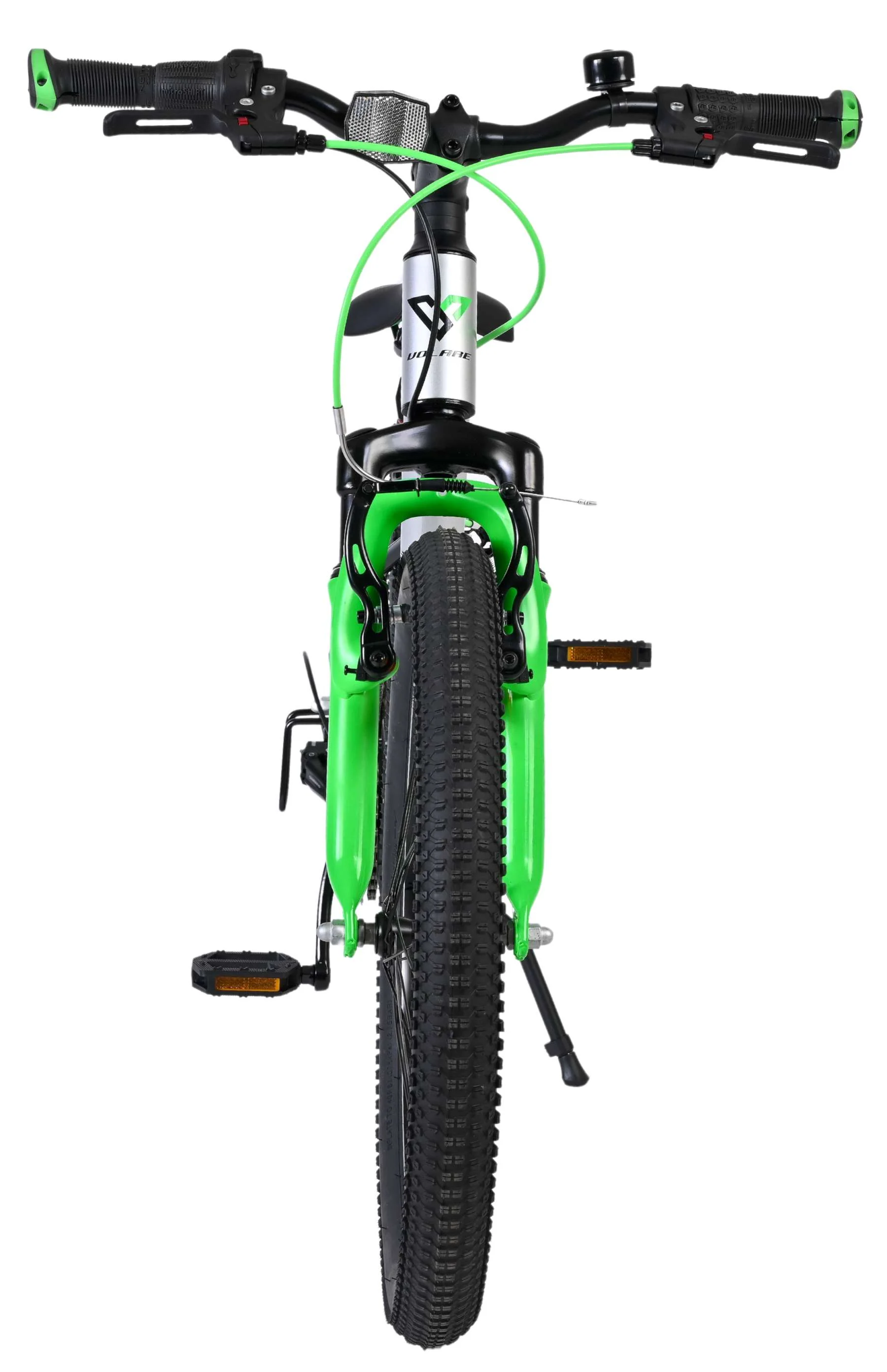 Volare Boost Kinderfiets - 20 inch - 7 Speed - Zilver/Groen - Image 6