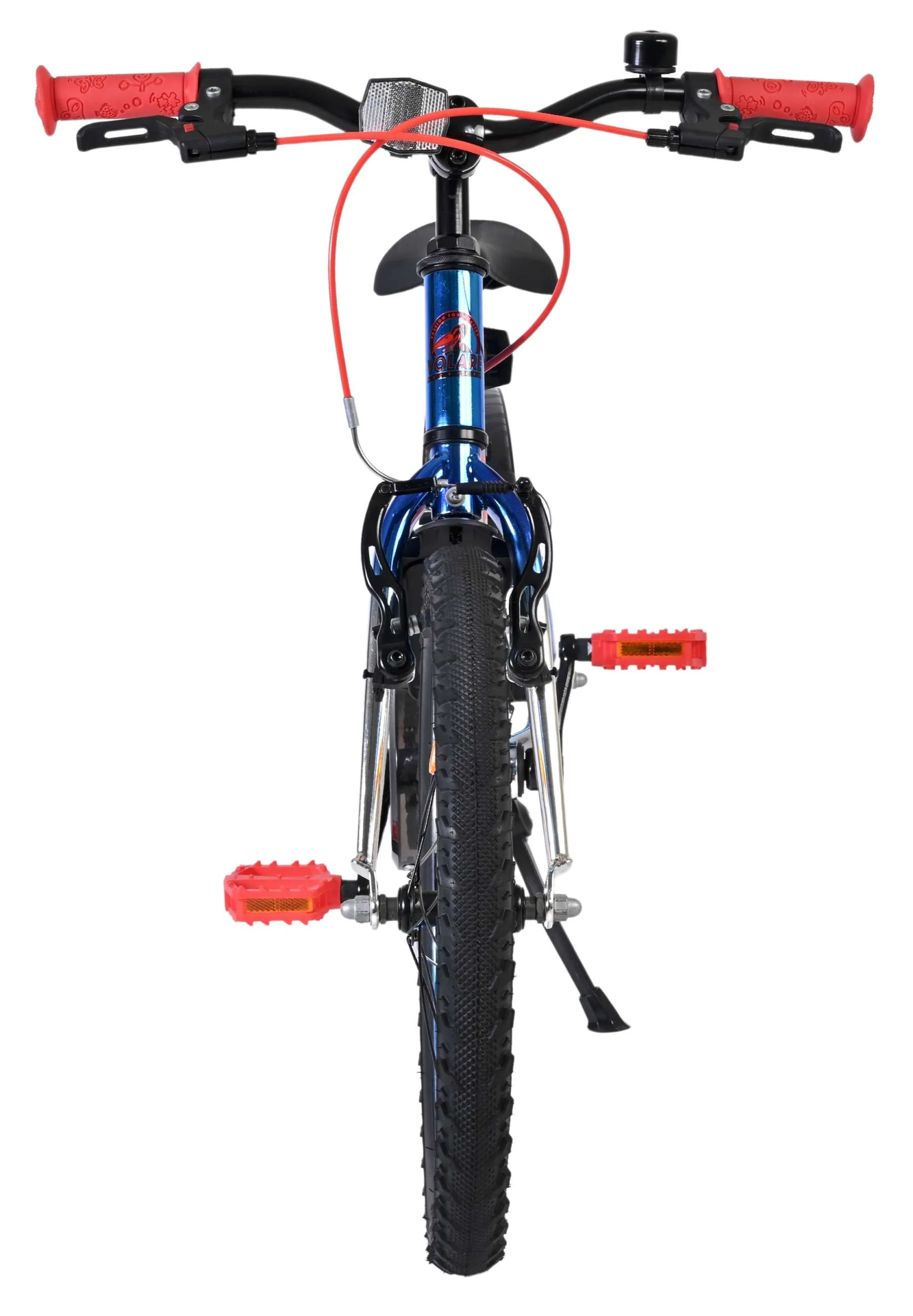 Volare Chrome Kinderfiets - Jongens - 16 inch - Blauw/Zilver - Twee Handremmen - Image 6