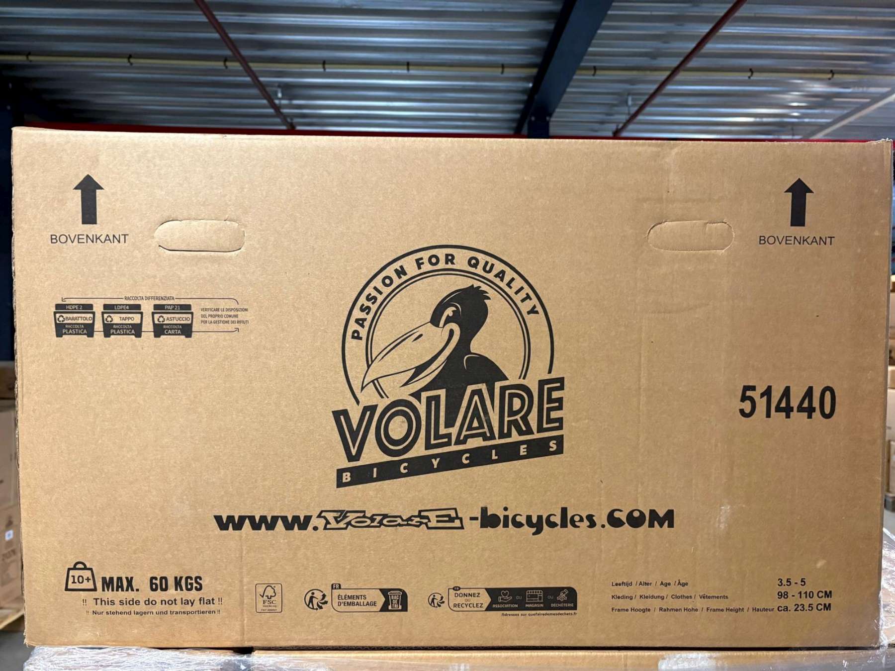Volare Excellent Kinderfiets - Meisjes - 14 inch - Zwart - Image 13