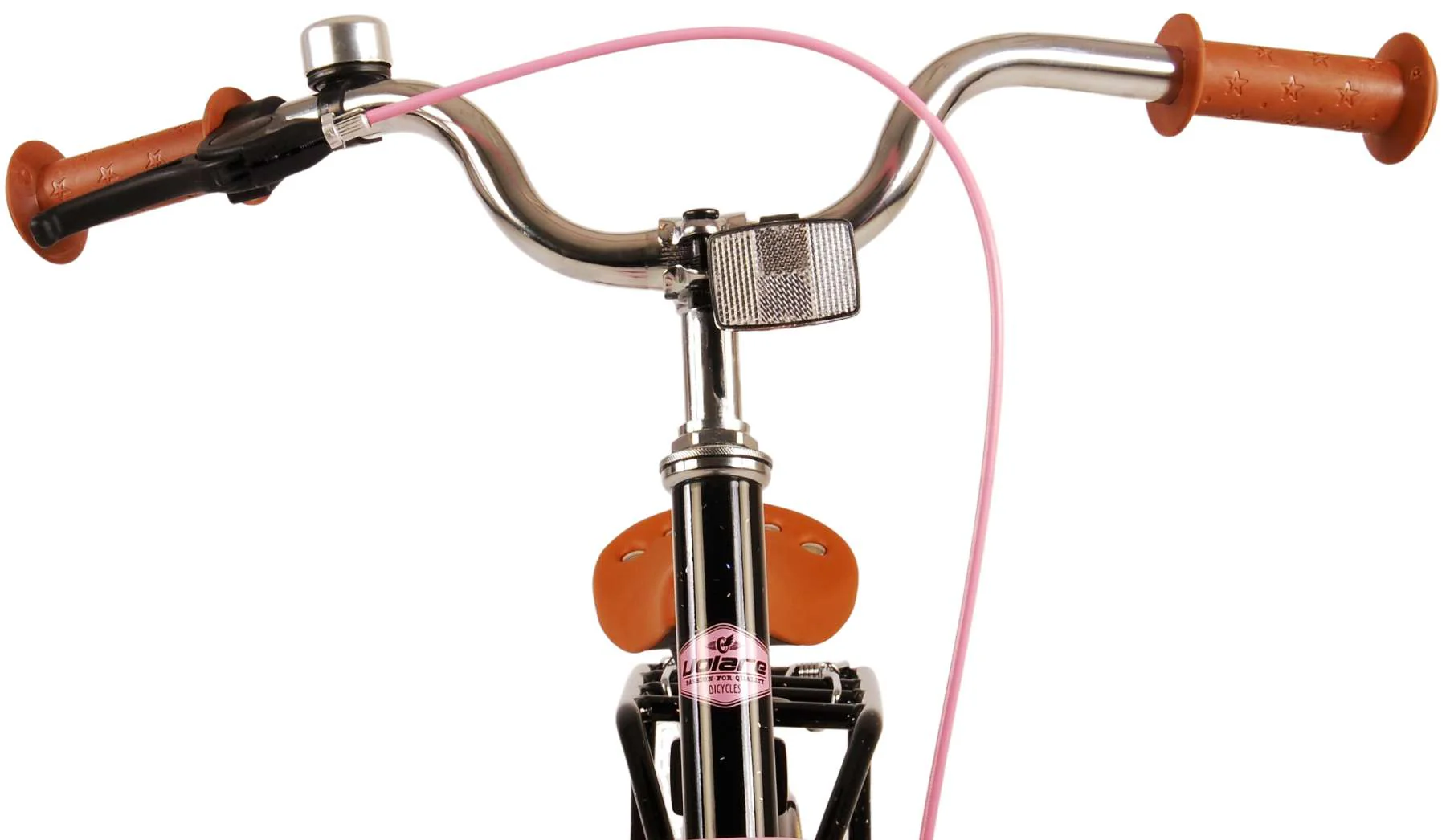 Volare Excellent Kinderfiets - Meisjes - 18 inch - Zwart - 95% afgemonteerd OUTLET - Image 12